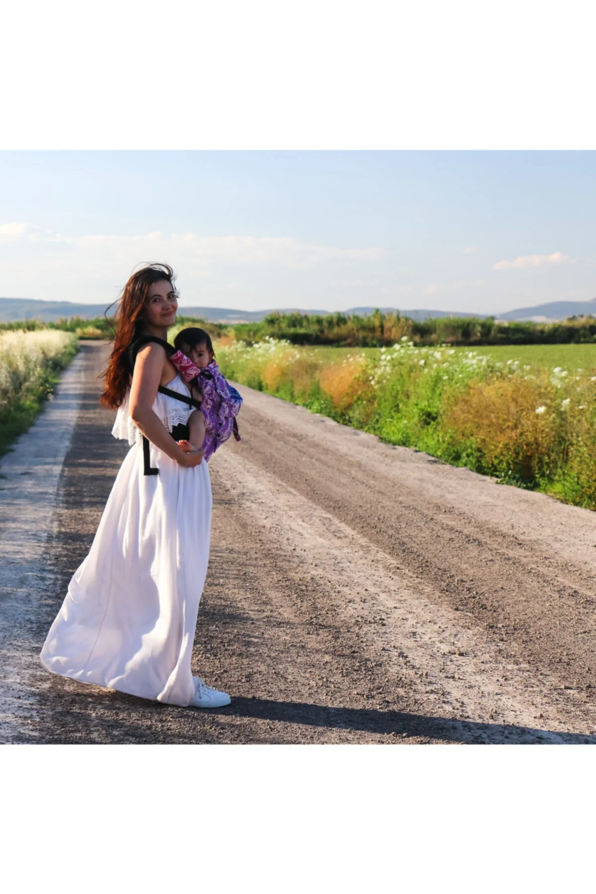 Start Kanguru - Isthar Light (DİŞ PEDİ HEDİYELİ ERGONOMİK KANGURU) %100 Pamuk, Dokuma Kumaş - Neko Görsel 2