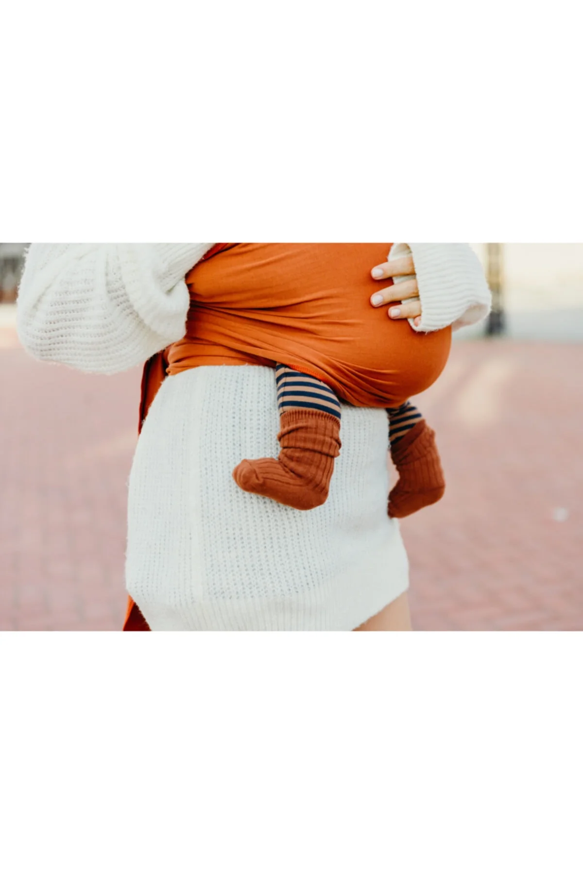 Esnek Wrap Sling - Tarçın - Neko Görsel 8