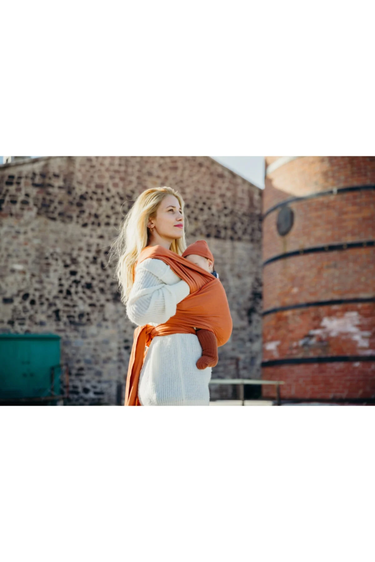 Esnek Wrap Sling - Tarçın - Neko Görsel 5
