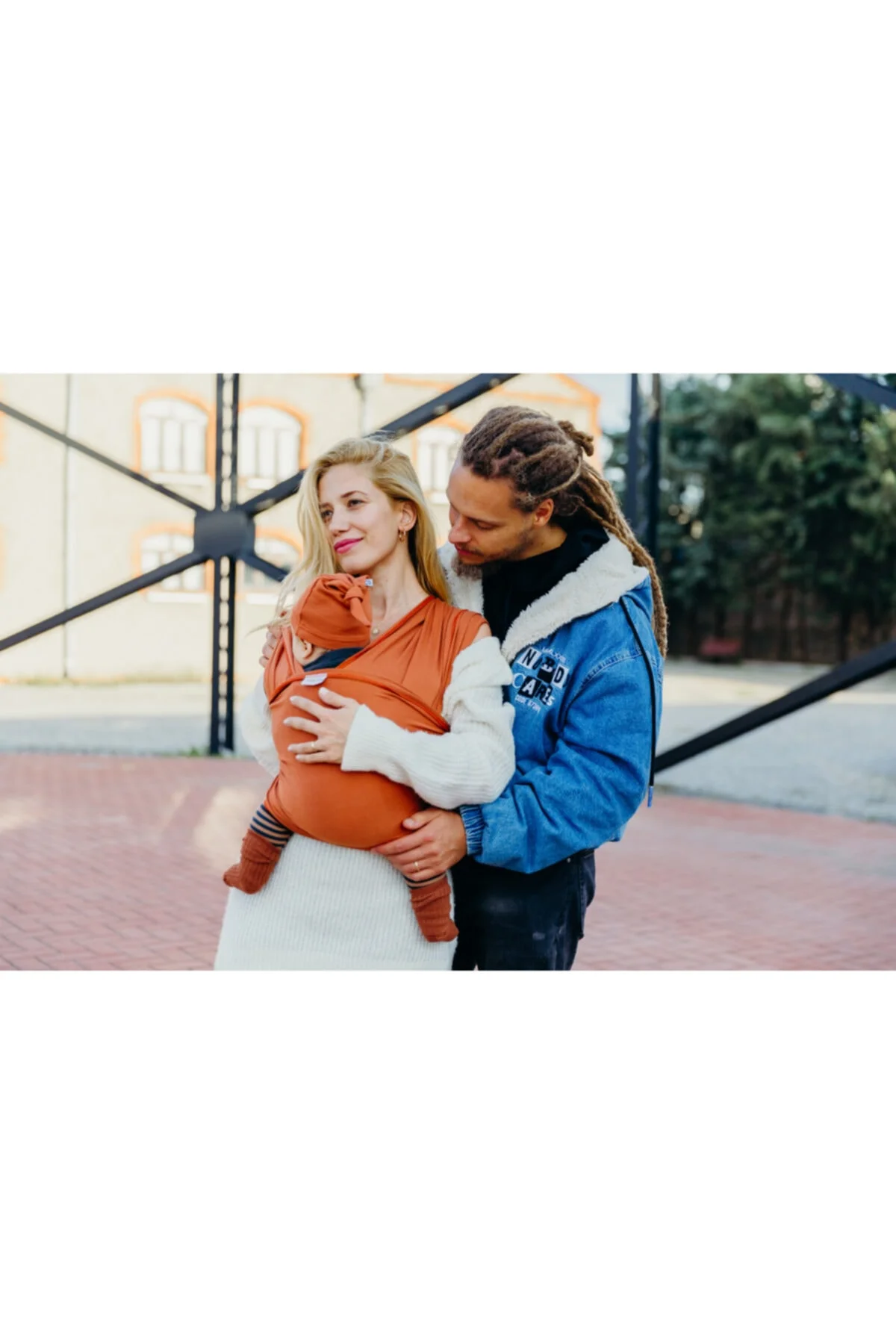 Esnek Wrap Sling - Tarçın - Neko Görsel 4