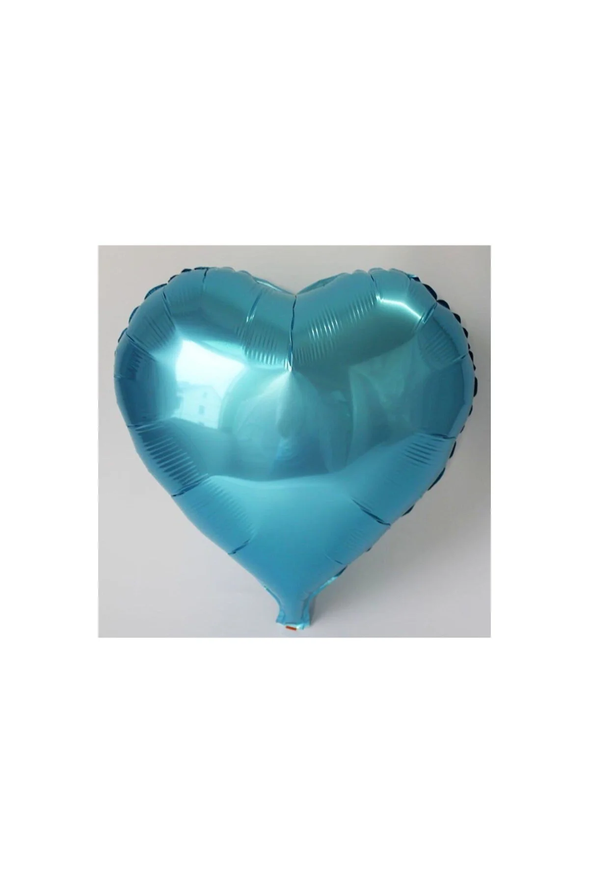 Kalp Balon Folyo Açık Mavi 45 Cm 18 Inç