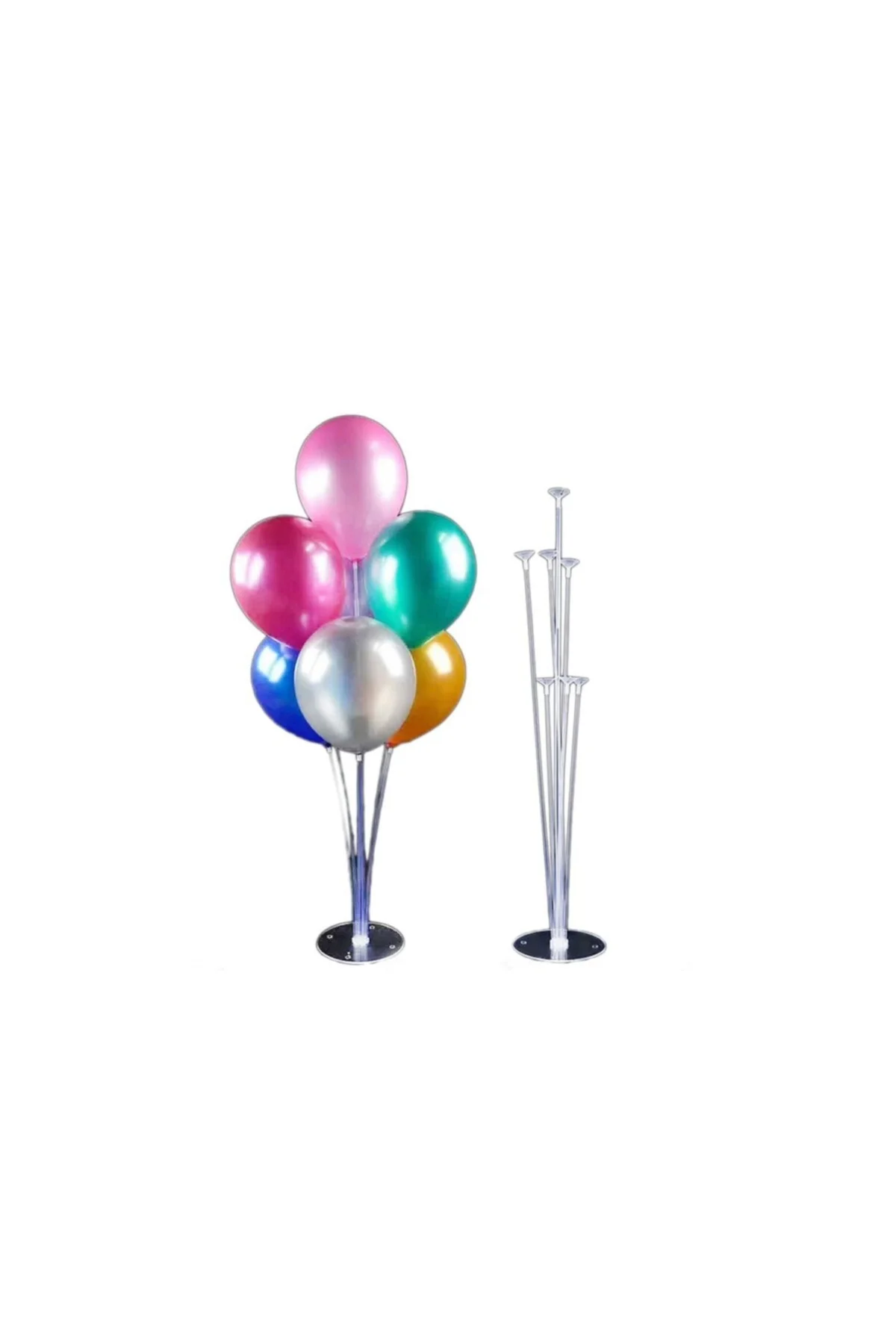 Ayaklı Balon Standı 7 Li 70cm - PAZARIZ Görsel 3