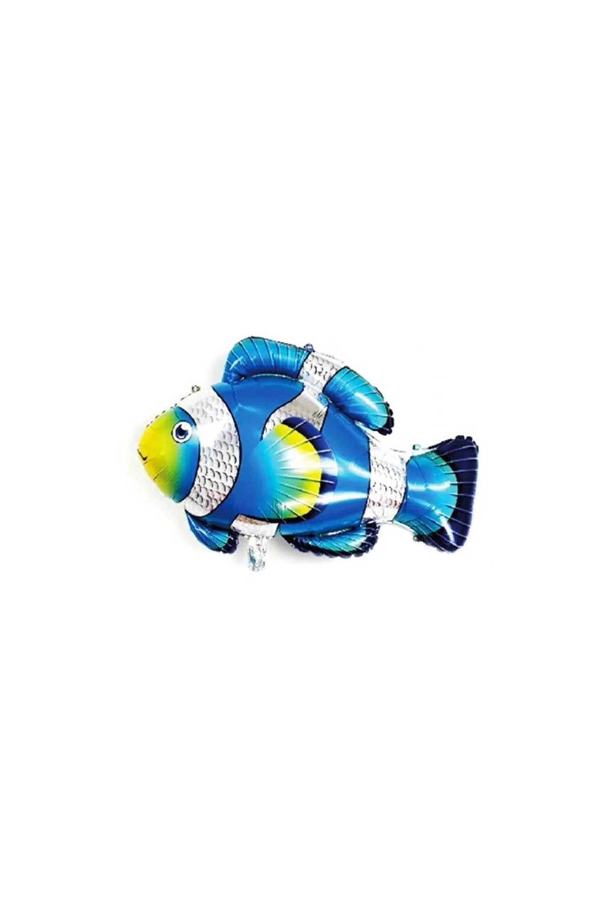 Pazariz Folyo Balon Doğum Günü Balonu Balonu 90 X 71 Cm Mavi Balık