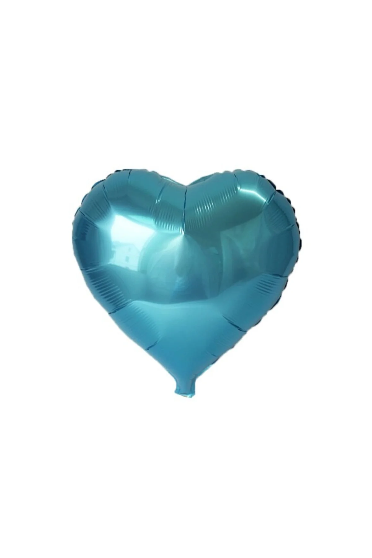 Açık Mavi Kalp Folyo Balon 45 Cm