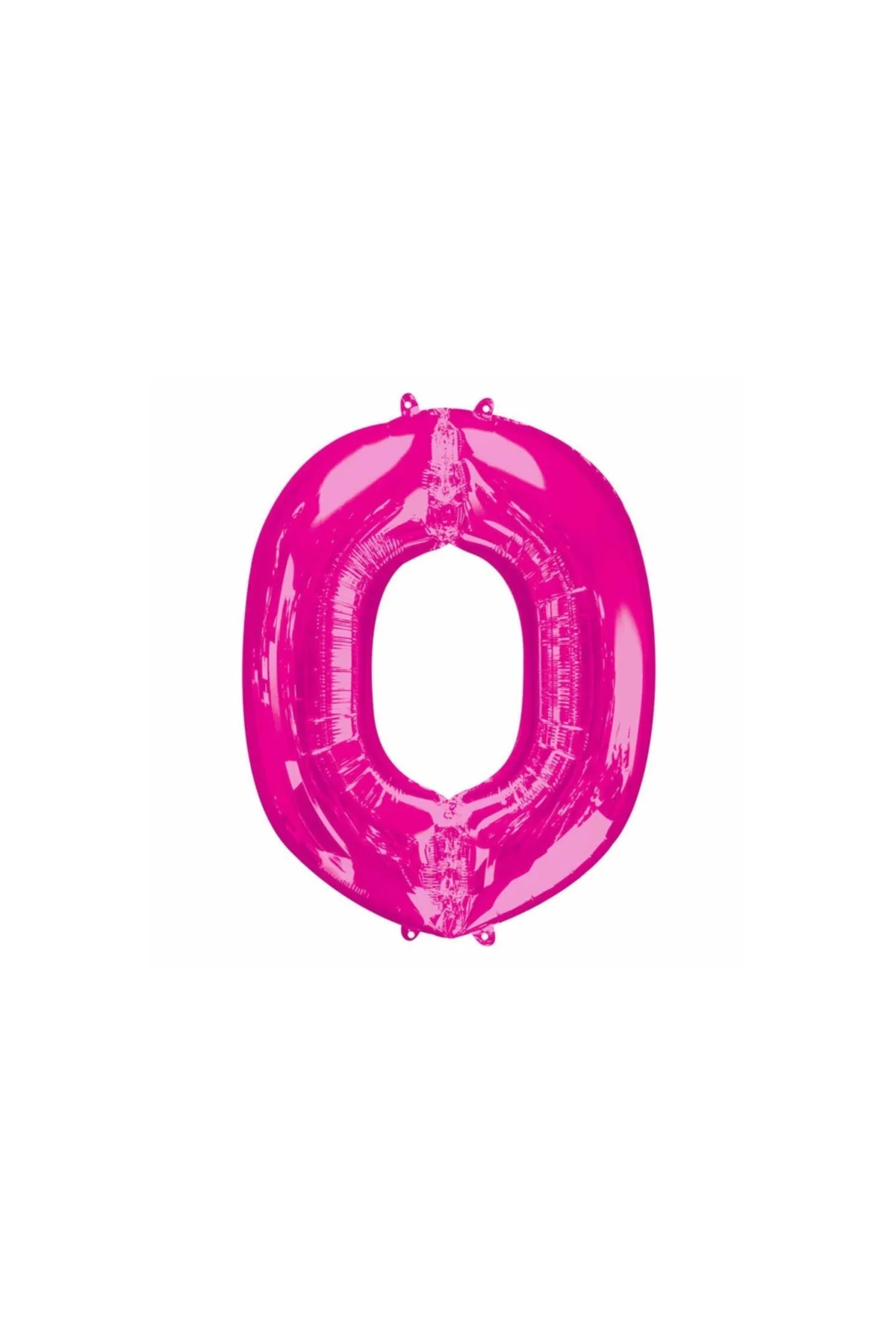 1 Metre Pembe O Harfi Folyo Harf Balon Pembe Folyo Balon O Harf