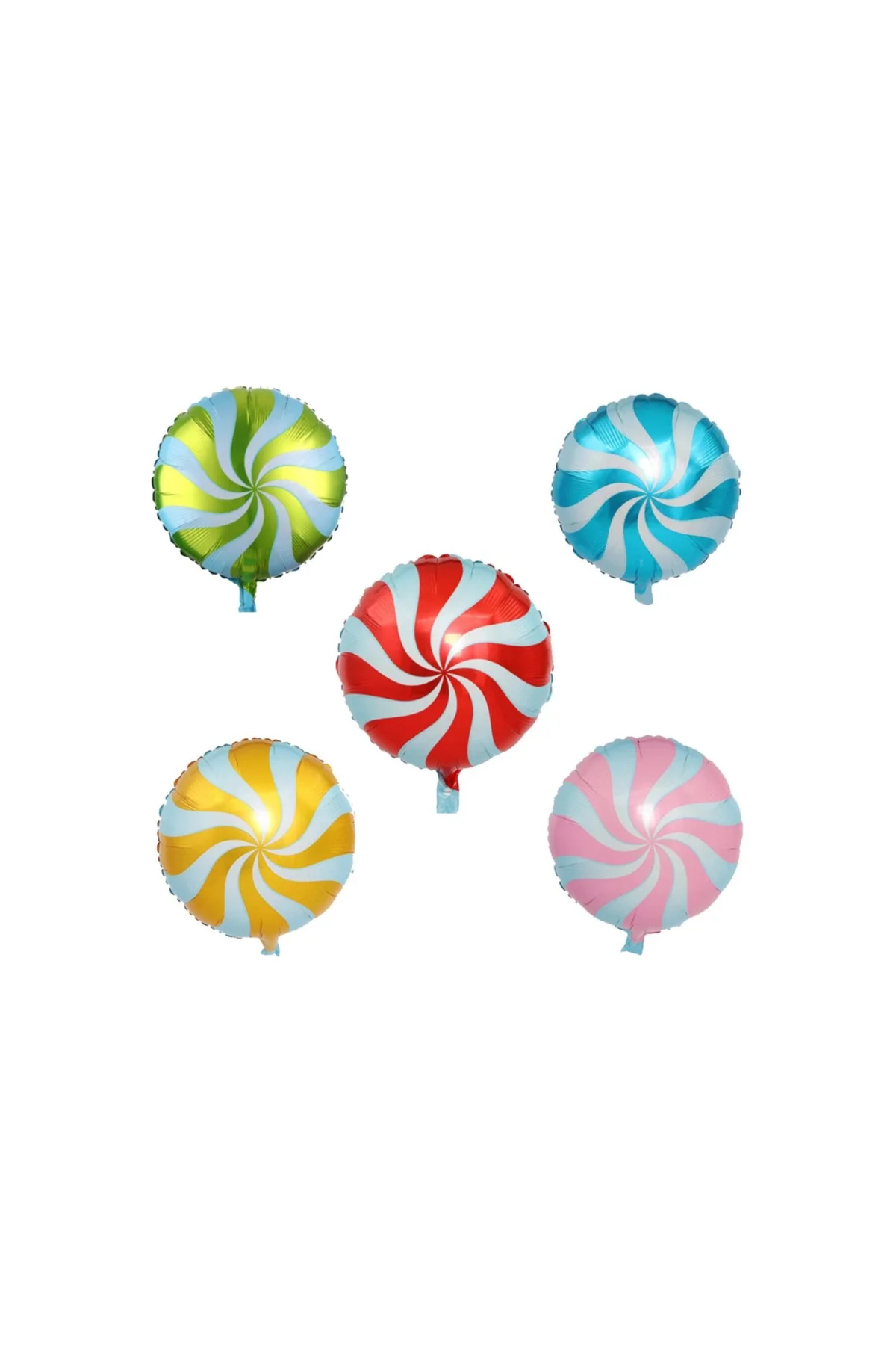 Pazariz Balon Folyo Balon Lolipop 18ınç (45cm) 5 Adet