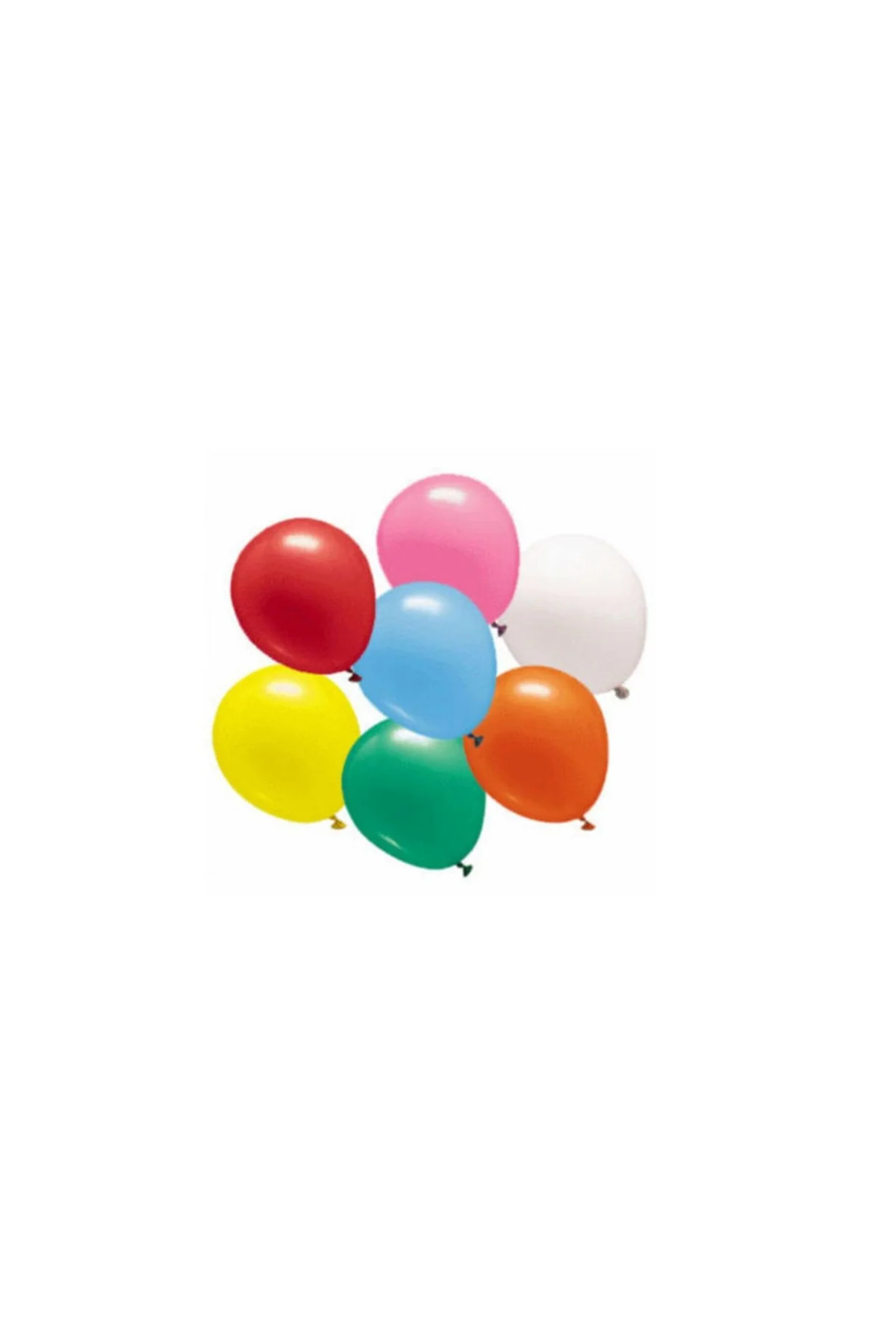 Pazariz Renkli Balon - 50 Adet