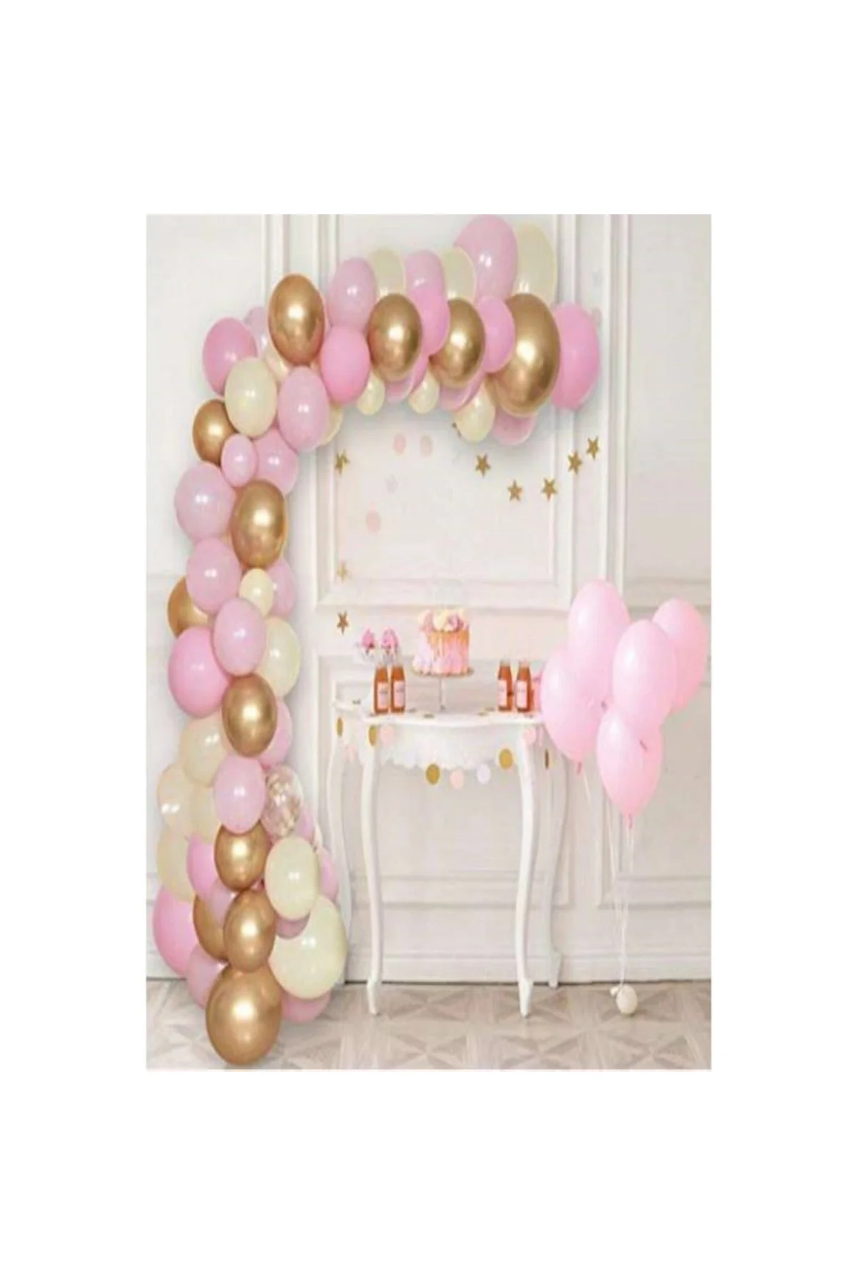 30 Adet Su Yeşili-lila Metalik Sedefli Balon