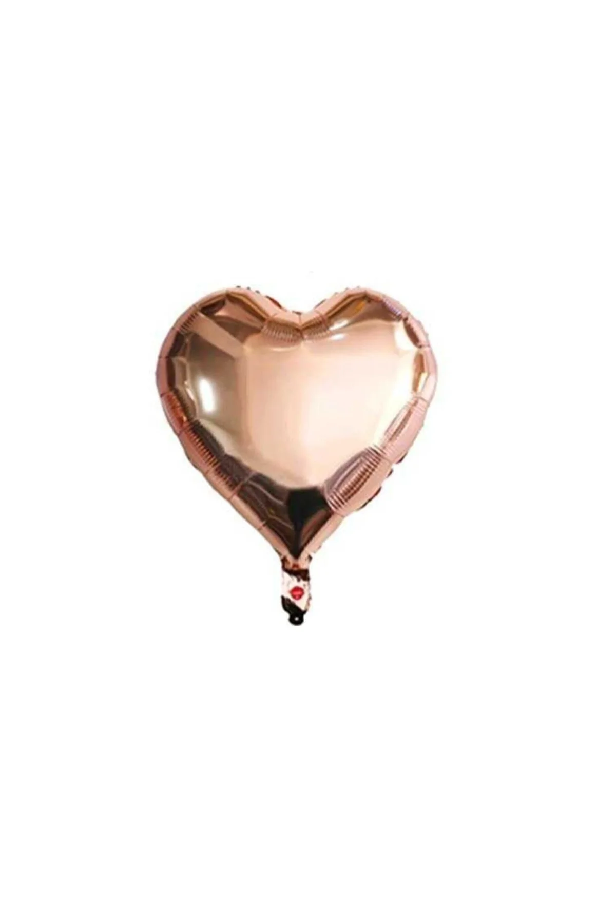 Kalp Folyo Balon 5 Adet 45 Cm Rose Gold Renk - PAZARIZ Görsel 4