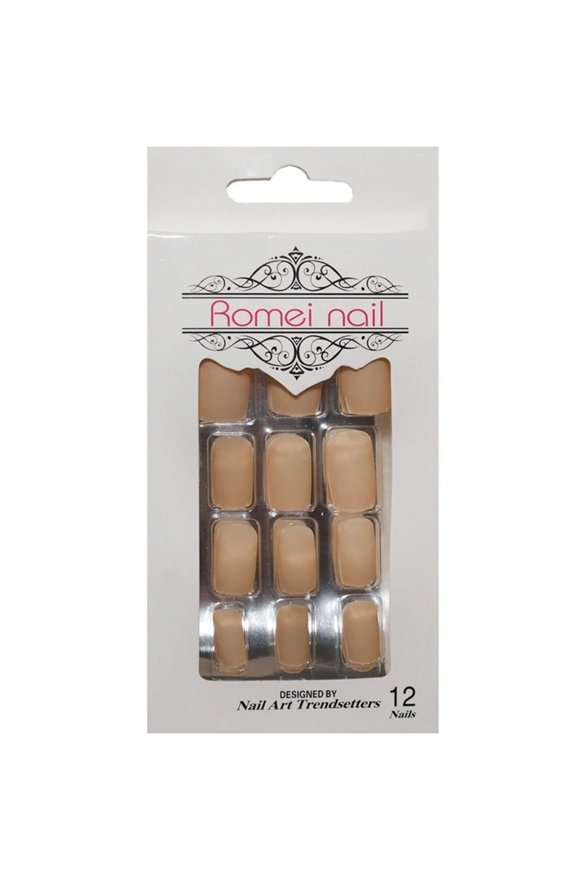 Pazarız Nail Takma Tırnak 12'li - Mat Nude