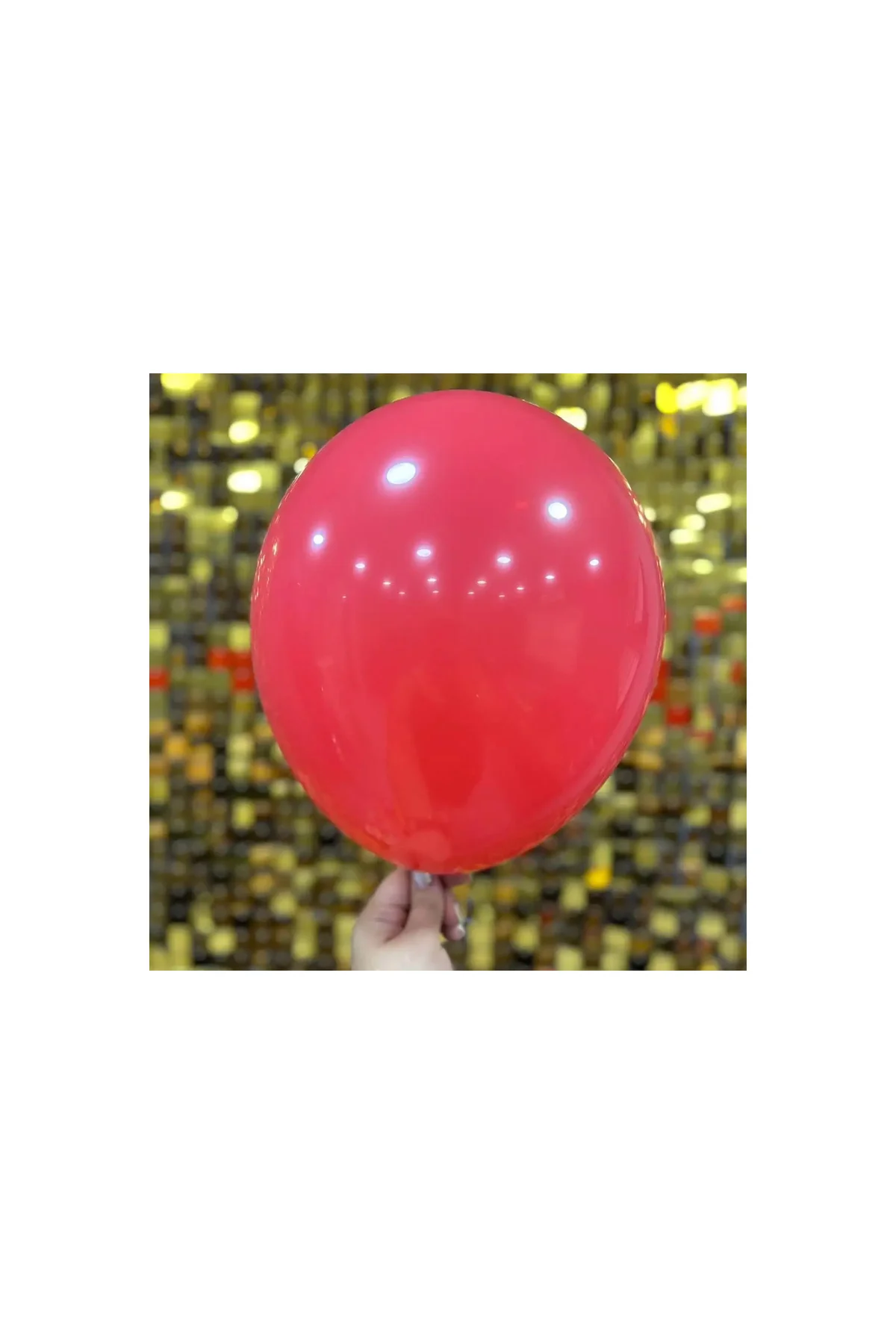 Pazariz Balon 10kırmızı Pastel - PAZARIZ Görsel 3