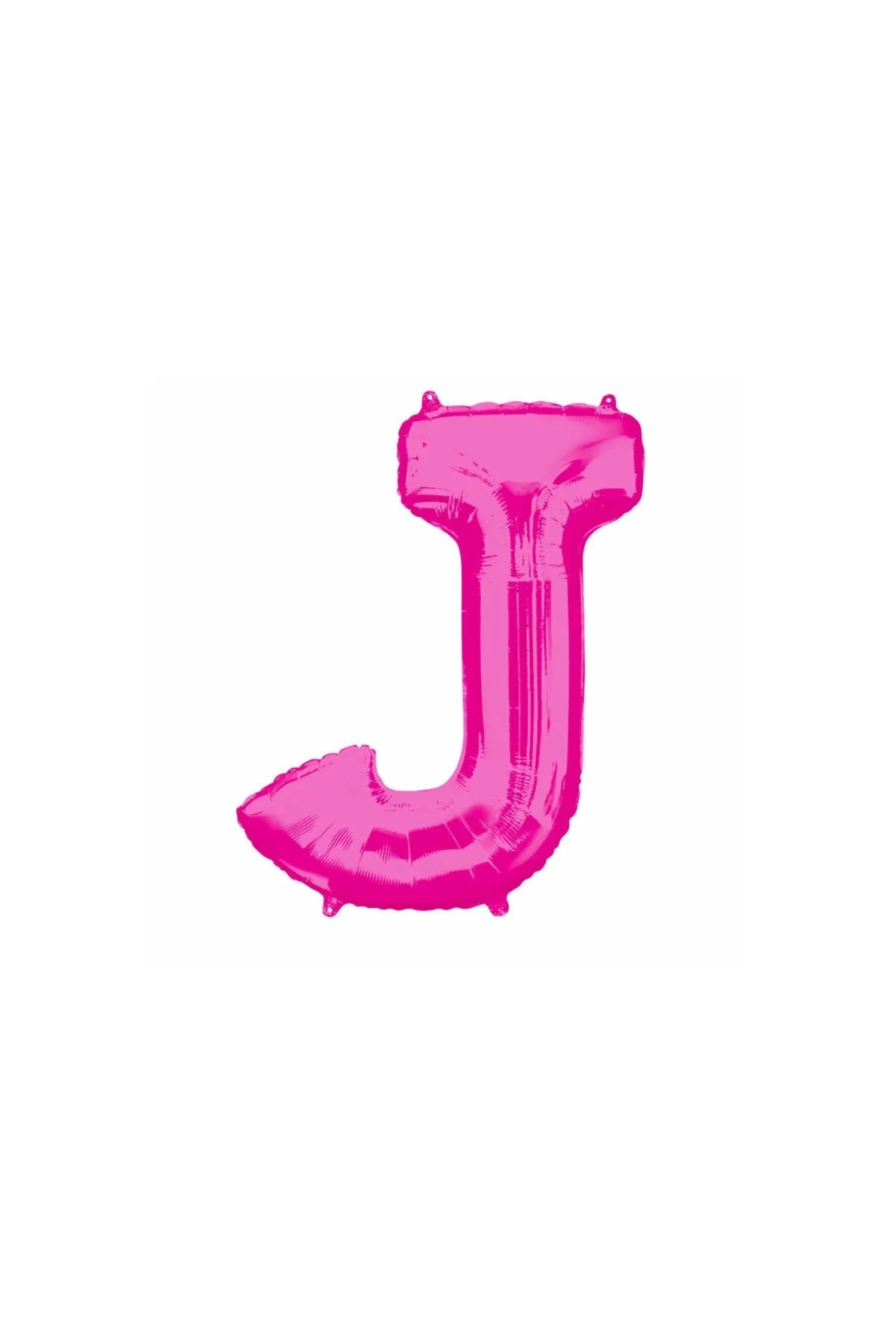 1 Metre Pembe J Harfi Folyo Harf Balon Pembe Folyo Balon J Harf Balon Uygun Folyo Balon