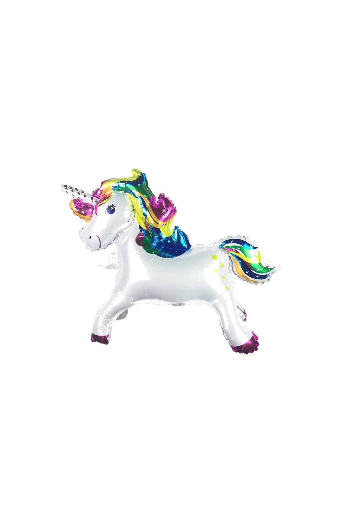 Unicorn Mini Ayakta Folyo Balon 60x67 Cm - PAZARIZ Görsel 3