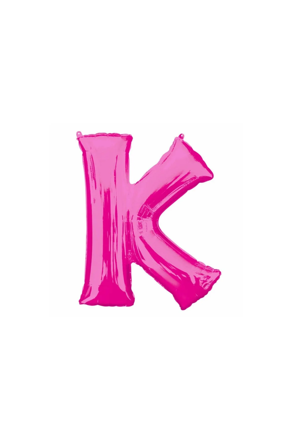 1 Metre Pembe K Harfi Folyo Harf Balon Pembe Folyo Balon K Harf Balon Uygun Folyo