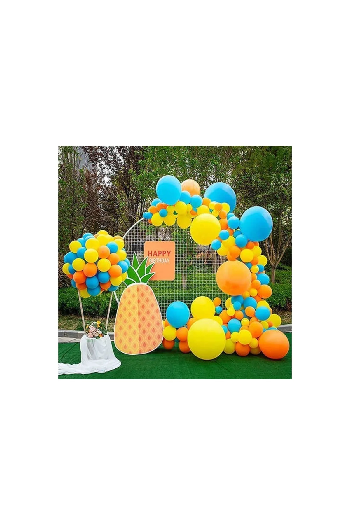 Sarı Pastel Balon 20 Adet - PAZARIZ Görsel 5