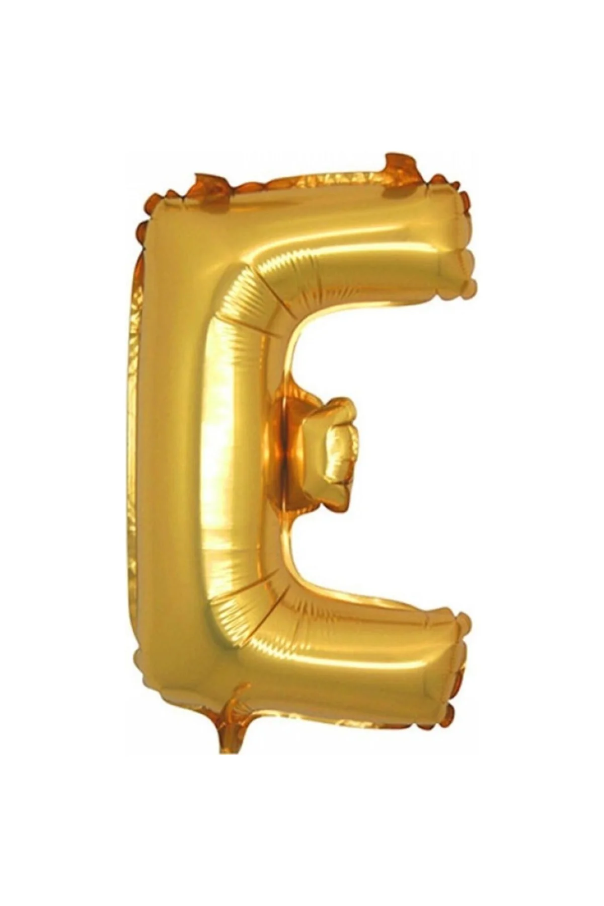 E (gold) Harf Folyo Balon - 90 Cm - Altın Folyo Harf Balon