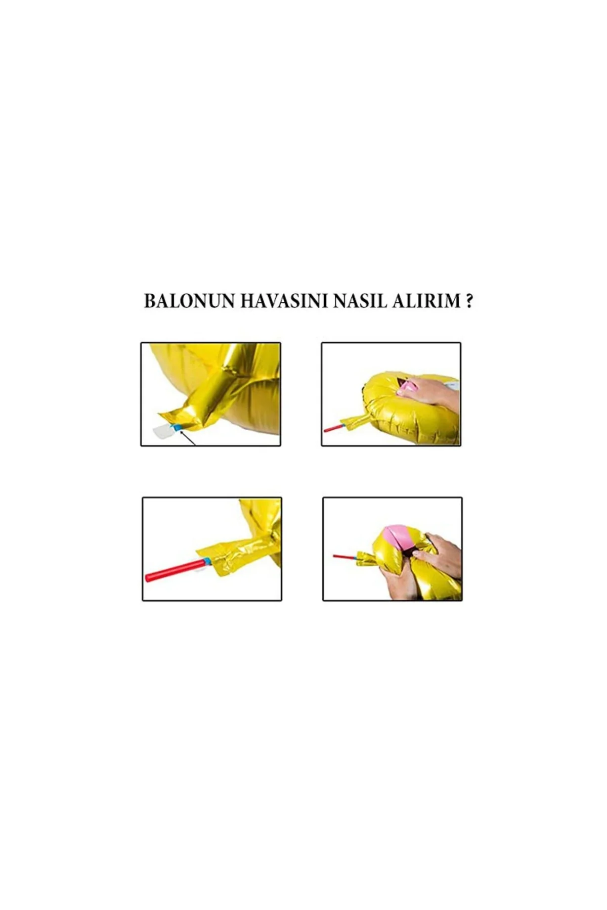 Gümüş Kalp Folyo Balon 45 Cm - PAZARIZ Görsel 5