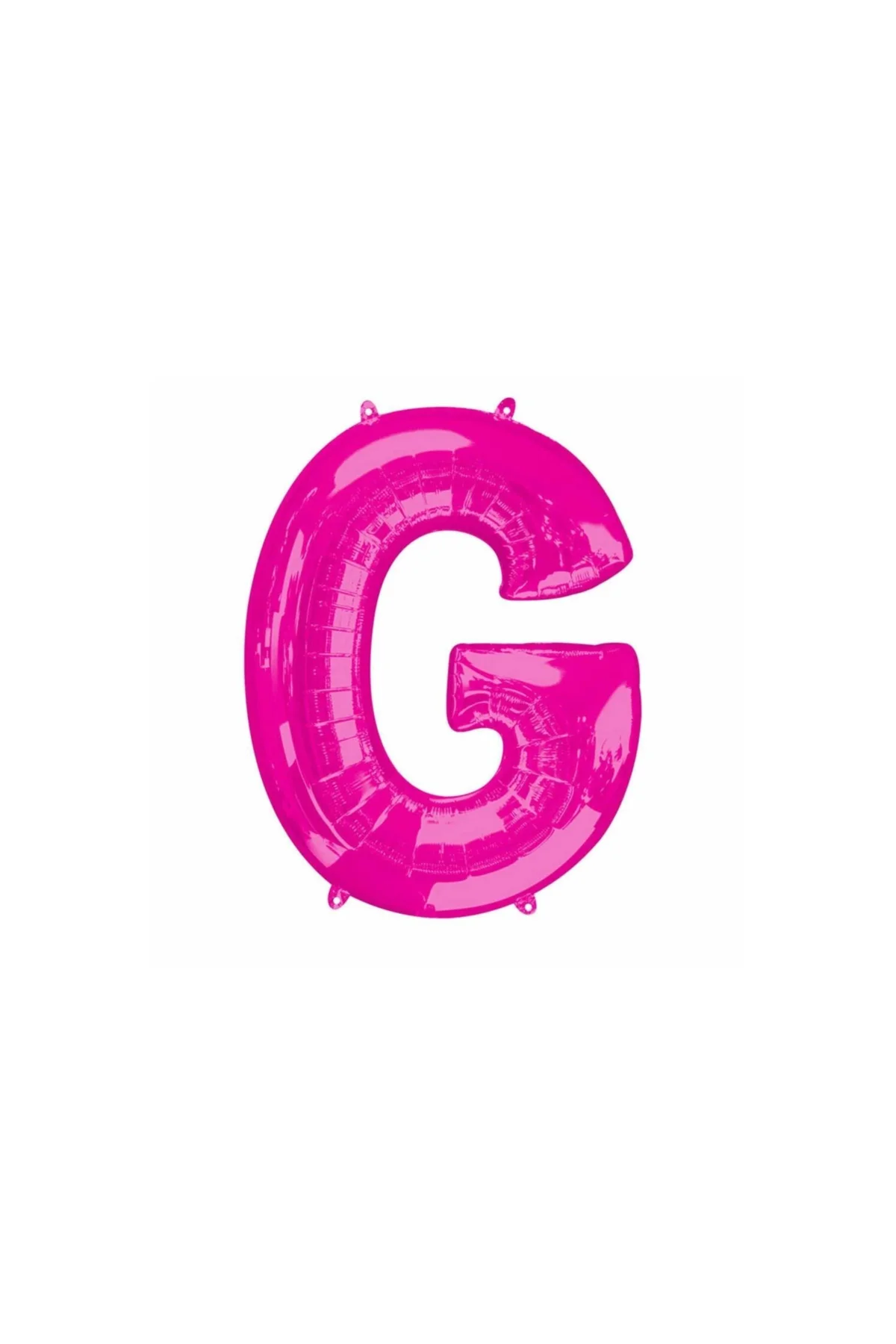 1 Metre Pembe G Harfi Folyo Harf Balon Pembe Folyo Balon G Harf Balon Uygun Folyo Yeni