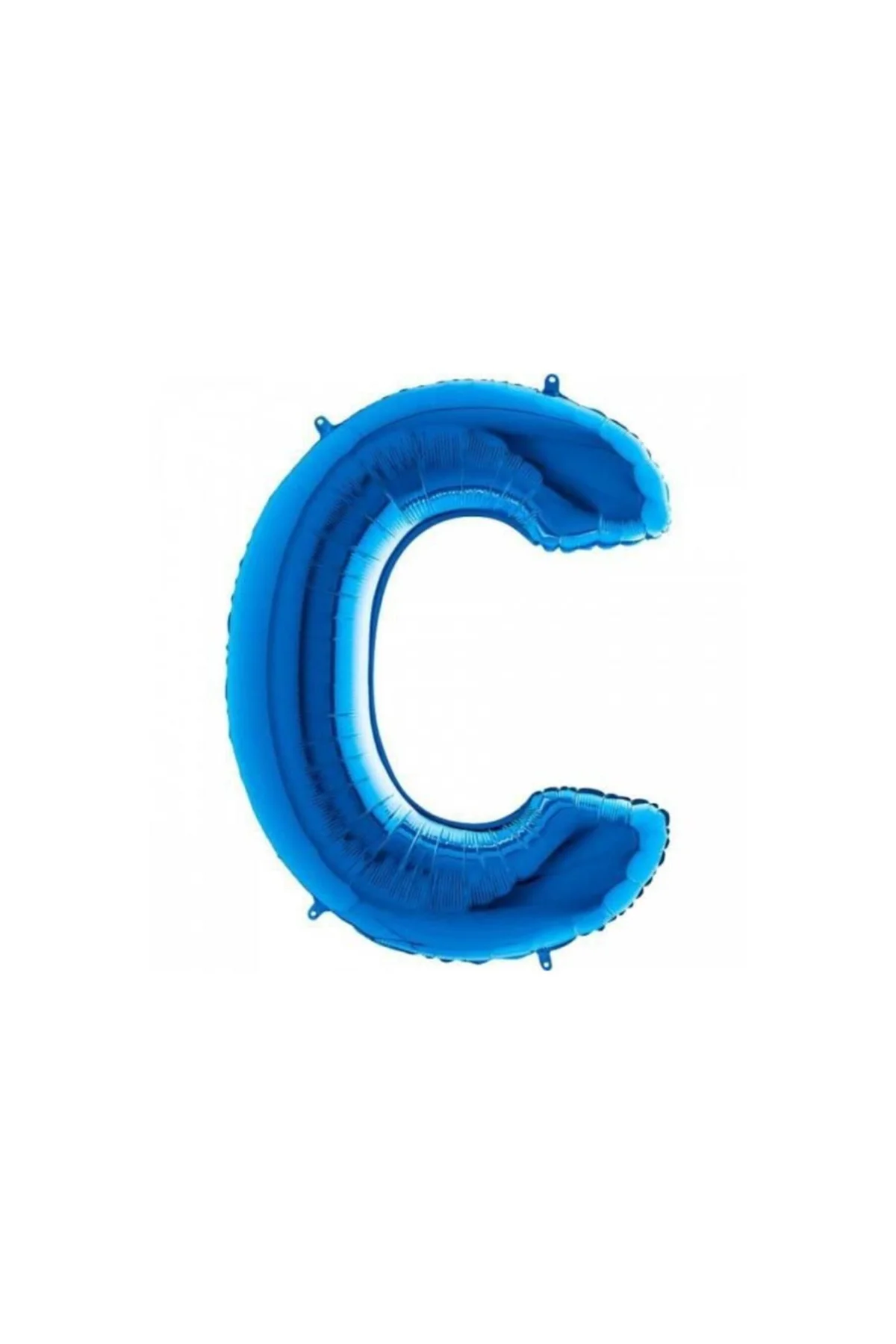 C Harf Folyo Balon Mavi 100cm