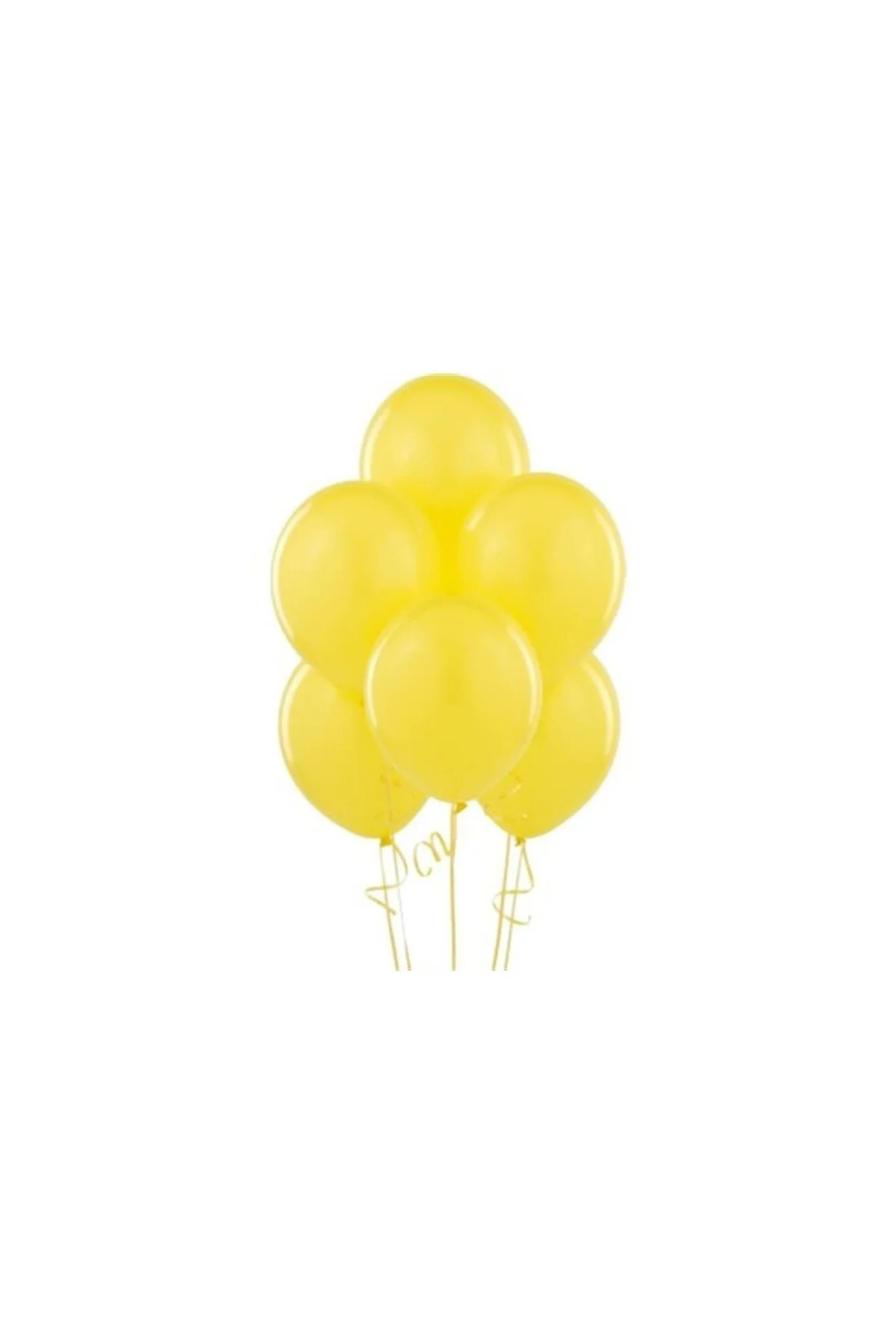 Balon Sarı (10 Adet)