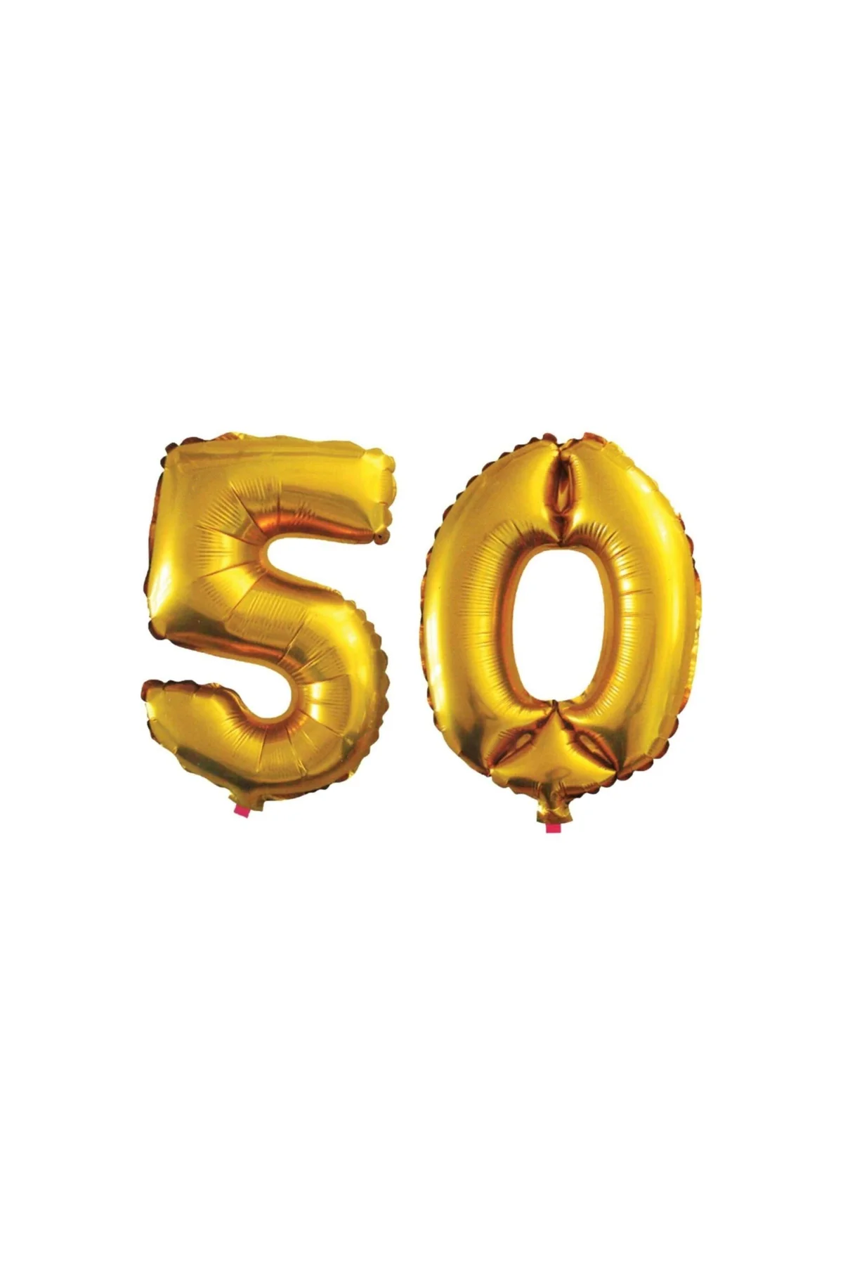 50 Yaş Sayı Folyo Balon Altın 90 Cm