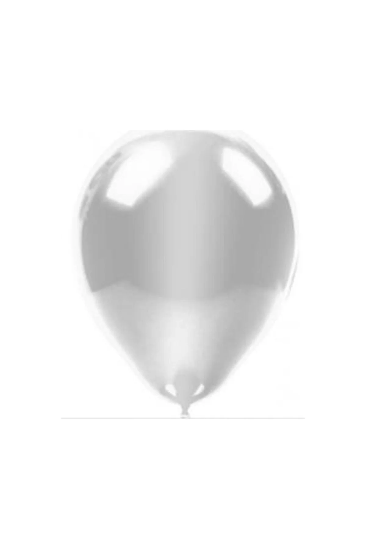 50 Adet Metalik Kaliteli (gold-gümüş-beyaz Karışık) Uçan Balon - PAZARIZ Görsel 2