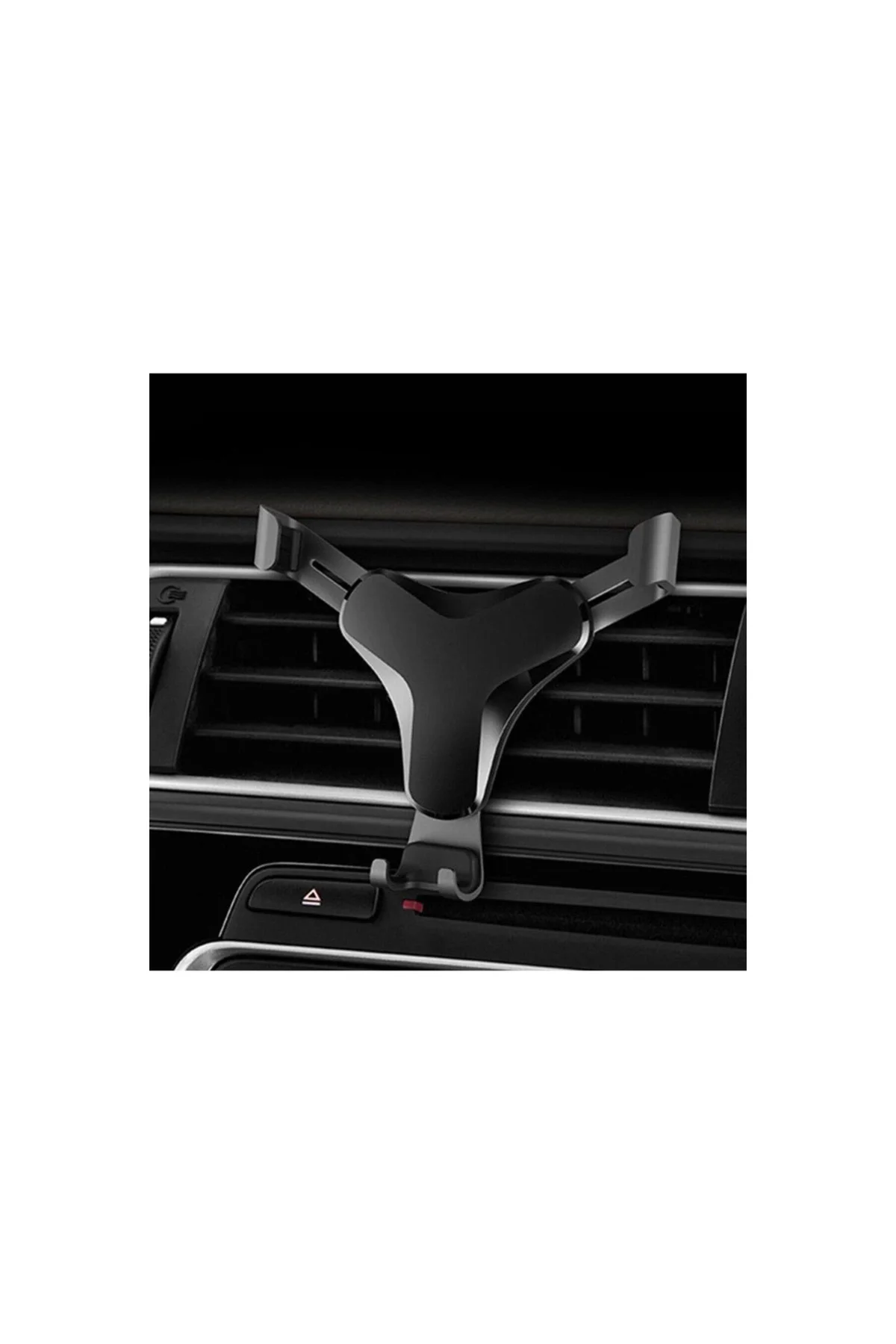 Araç Içi Telefon Tutucu - Siyah Xiaomi Mi Redmi Note 9 Pro Uyumlu - PAZARIZ Görsel 3