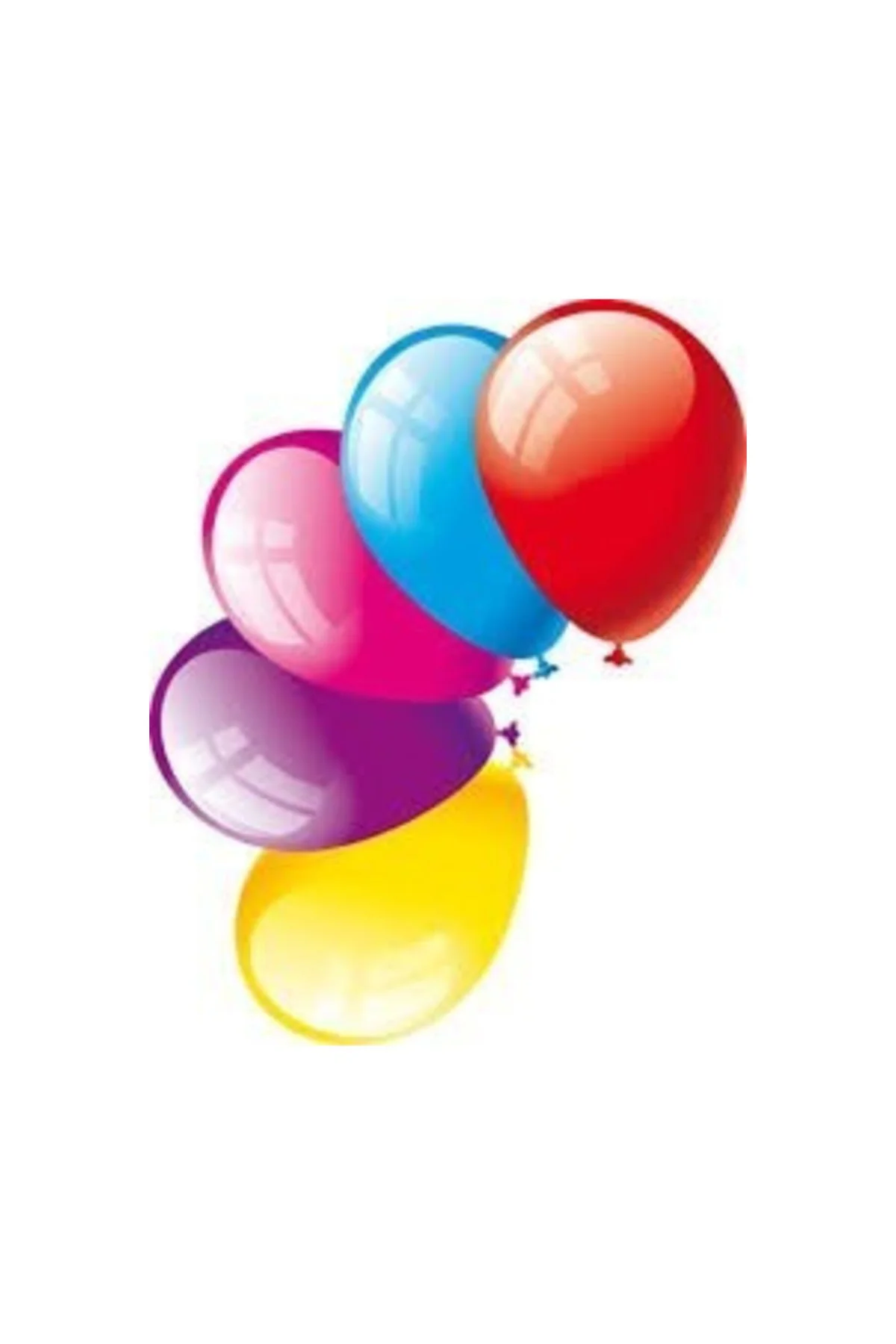 20 Adet Balon 12 Inç Metalik Parti Pazarizme Karışık Renk ( 25 Cm * 30 Cm)