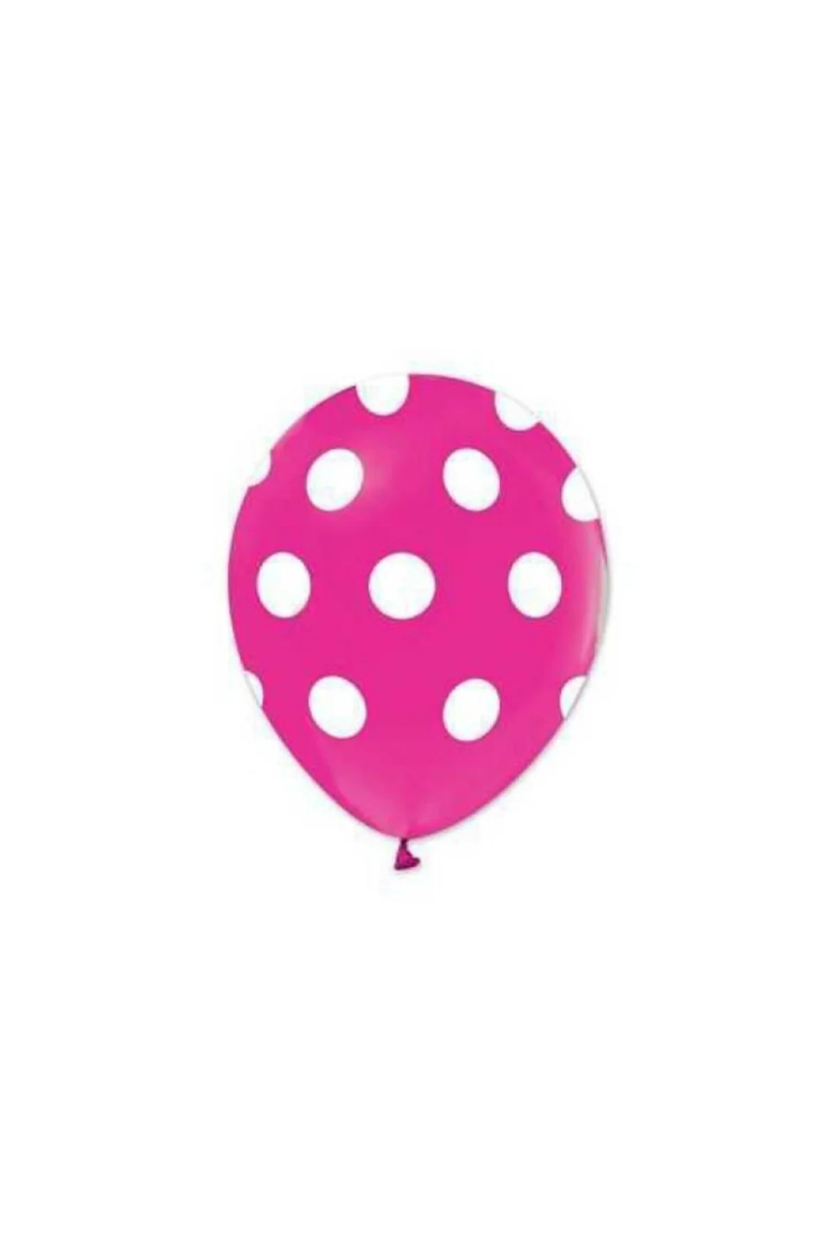Puantiyeli Fuşya Balon 5'li Paket - PAZARIZ Görsel 2