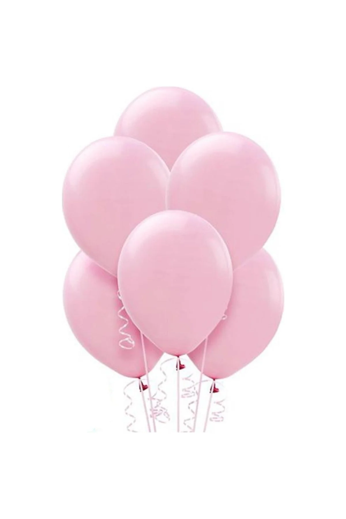 Pazariz Metalik Pembe Balon 20´li Paket