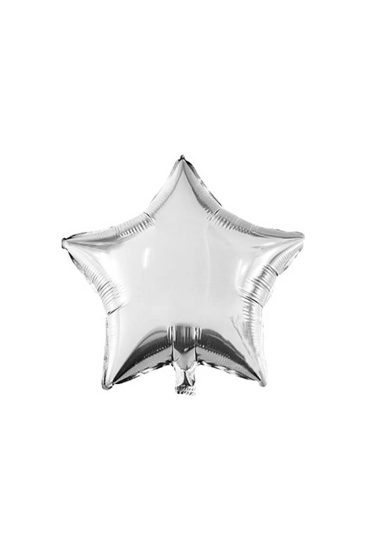 35-40 Cm Gümüş Yıldız Folyo Balon Gümüş Yıldız Folyo Balon