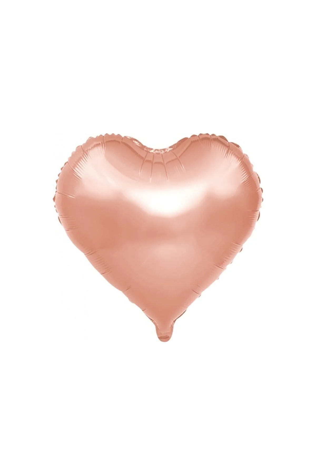 Kalp Folyo Balon Rose Gold 60 Cm