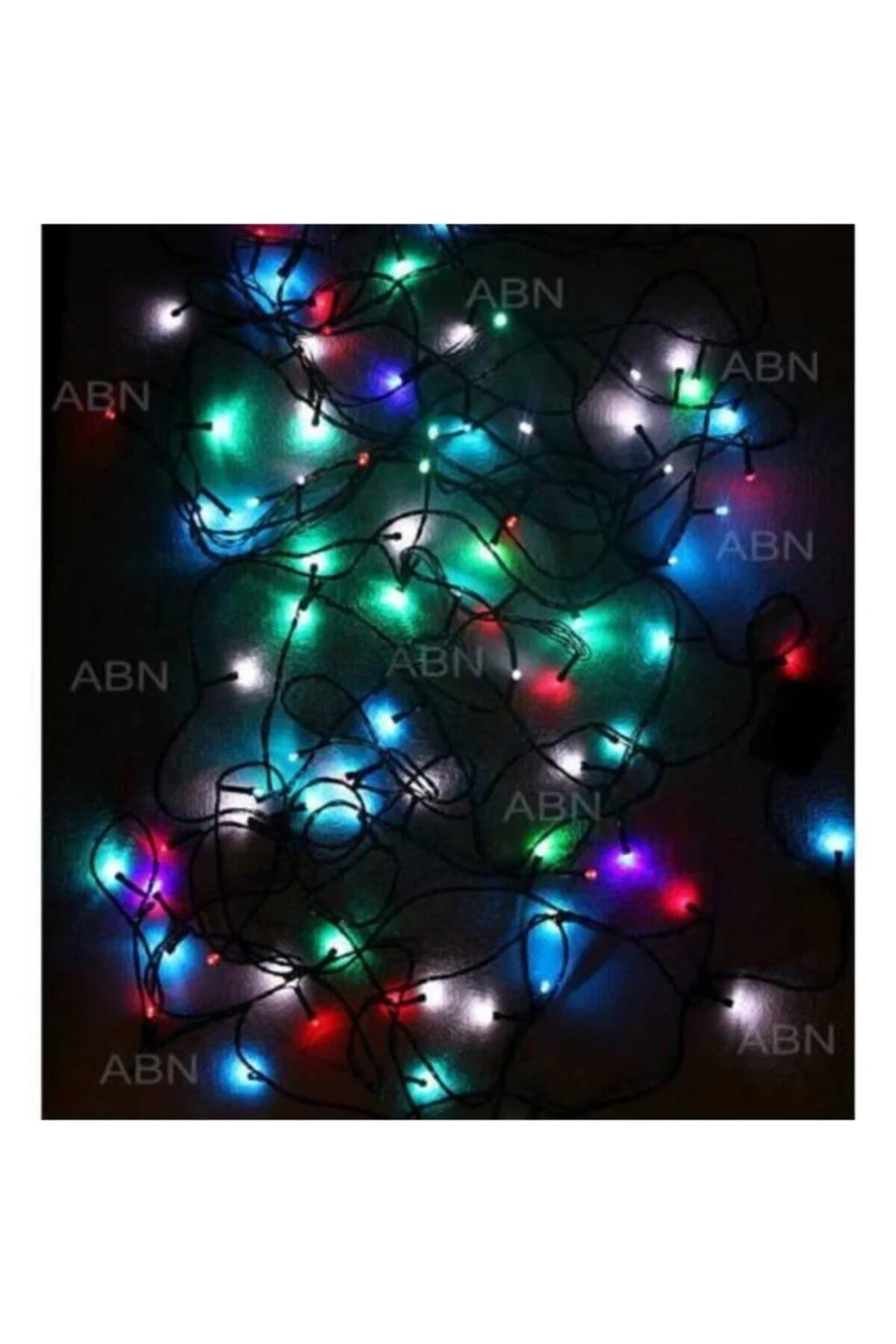 10mt Rgb 100 Led Fişli Noel Parti Yılbaşı Ağaç Dekoratif Aydınlatma Lambası Animasyonlu Süsleme - Firsat Ayi Görsel 3