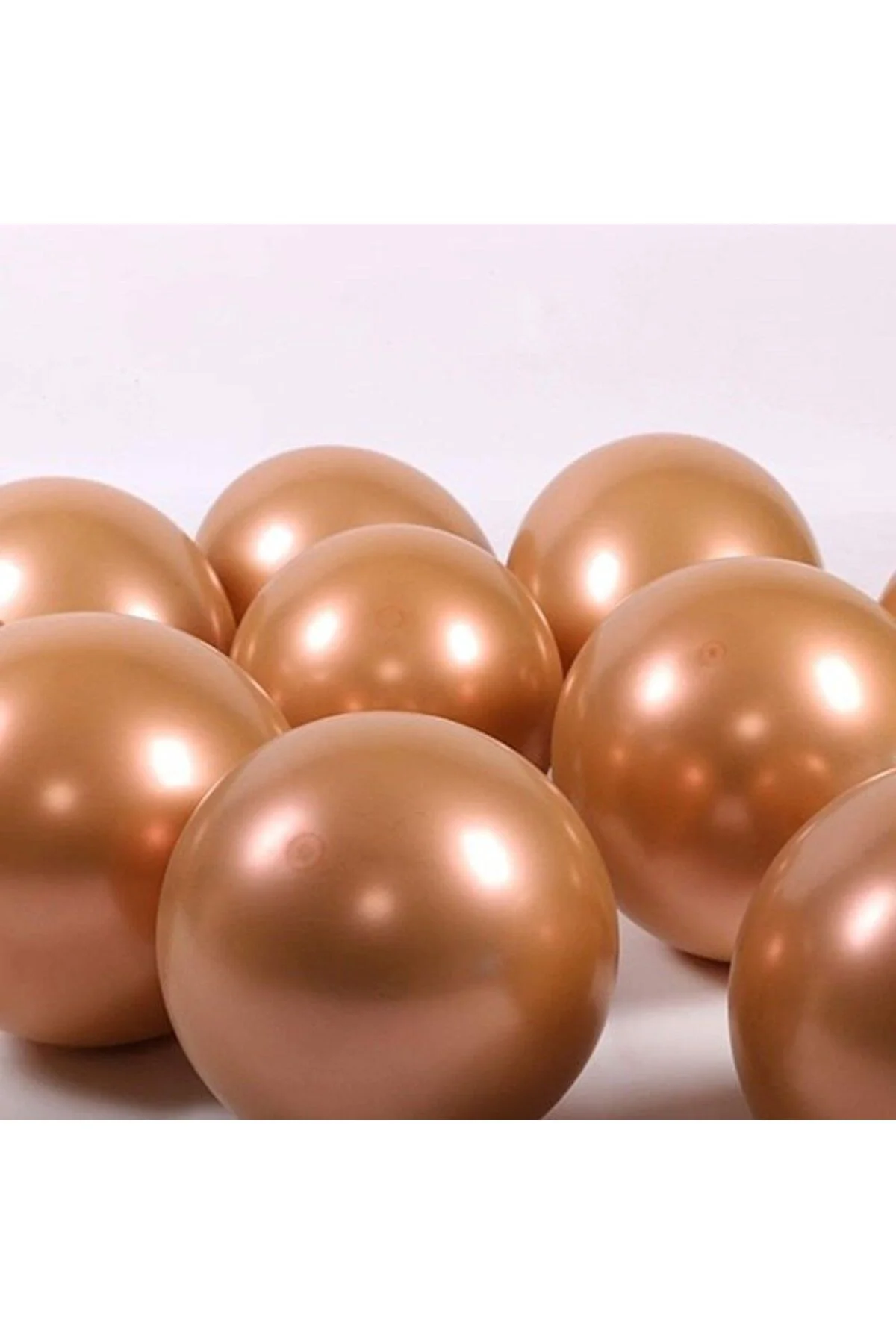 Bakır Krom Balon 50 Adet - Cakes&Party Görsel 4