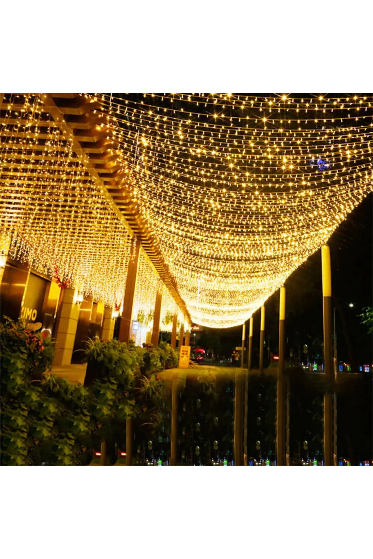 Dekoratif Led 10 Mt 100 Ampul Animasyonlu Yılbaşı Süs Ip Led Işık - pazariz Görsel 3