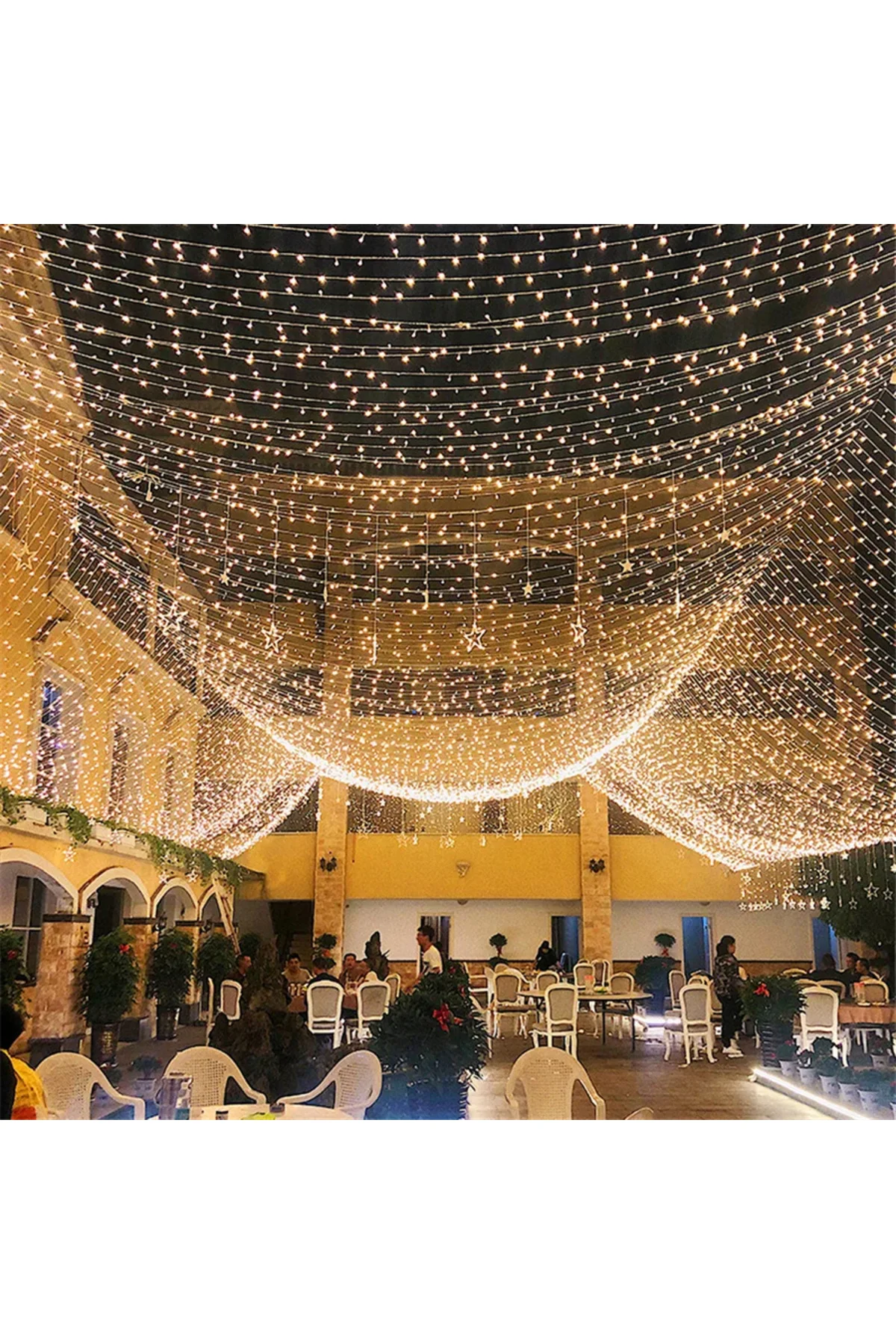 Dekoratif Led 10 Mt 100 Ampul Animasyonlu Yılbaşı Süs Ip Led Işık - pazariz Görsel 6