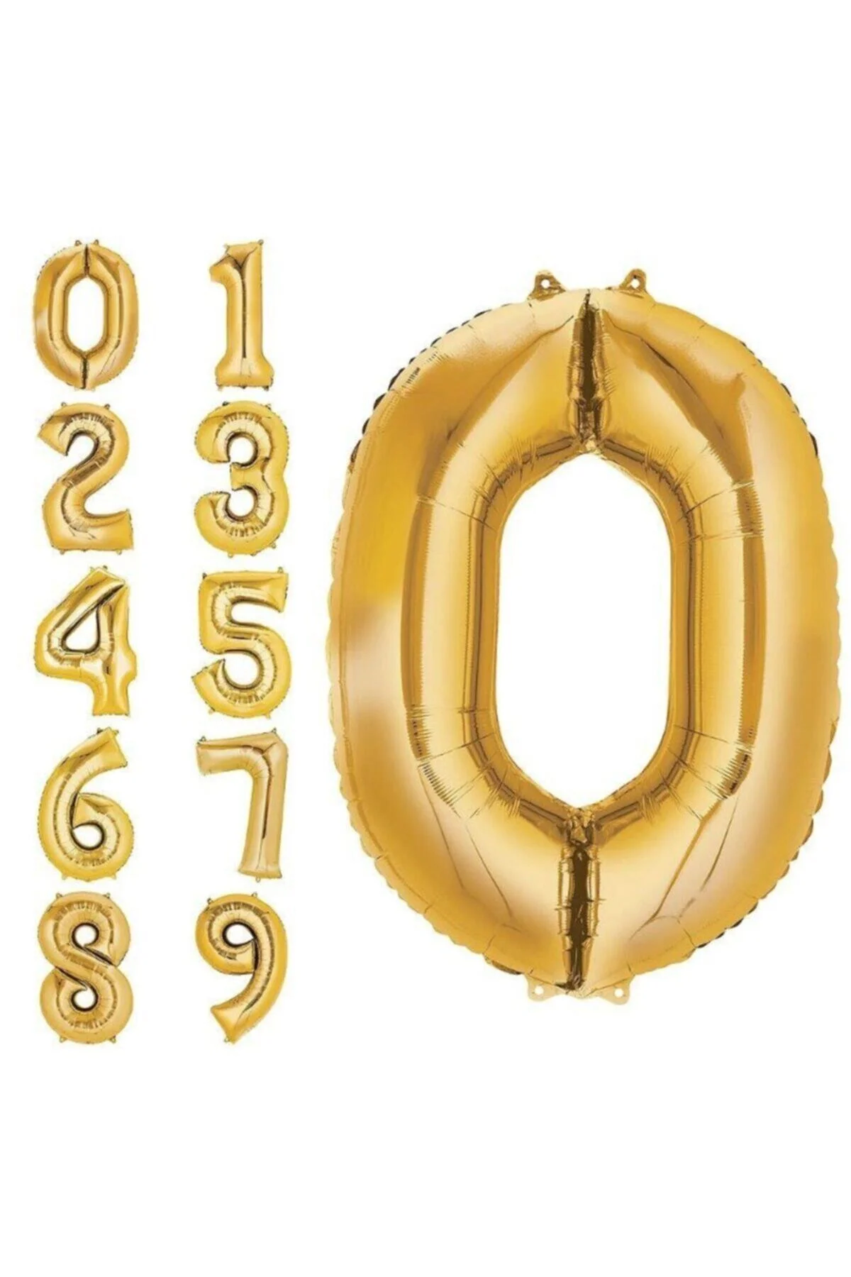 Fırsat Ayı 4 Yaş -sayı-rakam Folyo Balon Altın(gold) Renk 100 Cm 40 Inç -dogum Günü --kutlama - Firsat Ayi Görsel 3