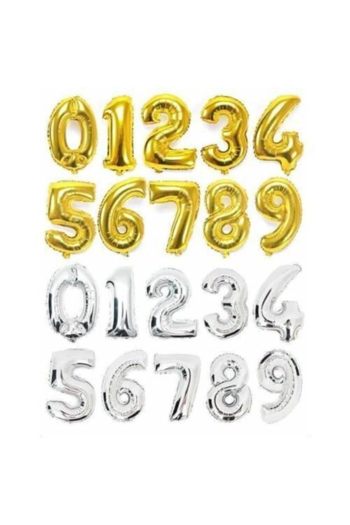 Fırsat Ayı 4 Yaş -sayı-rakam Folyo Balon Altın(gold) Renk 100 Cm 40 Inç -dogum Günü --kutlama - Firsat Ayi Görsel 2