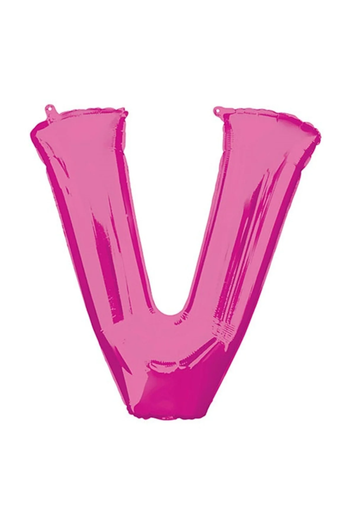 Fırsat Ayı 1 Metre Pembe V Harfi Folyo Harf Balon Pembe Folyo Balon V Harf Balon Anlara Özel Balon V