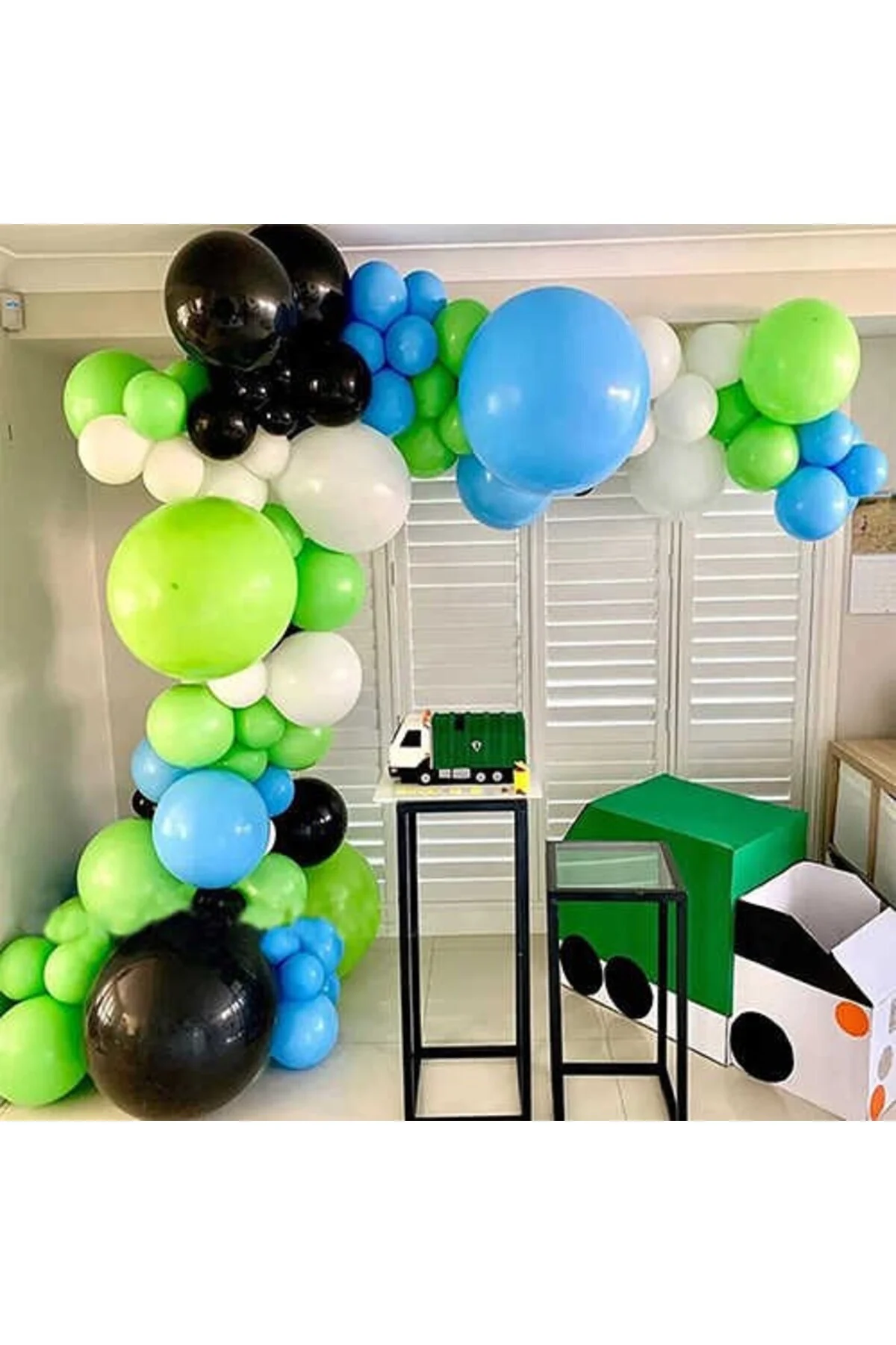Yeşil Pastel Balon 20 Adet - Partioutlet Görsel 4