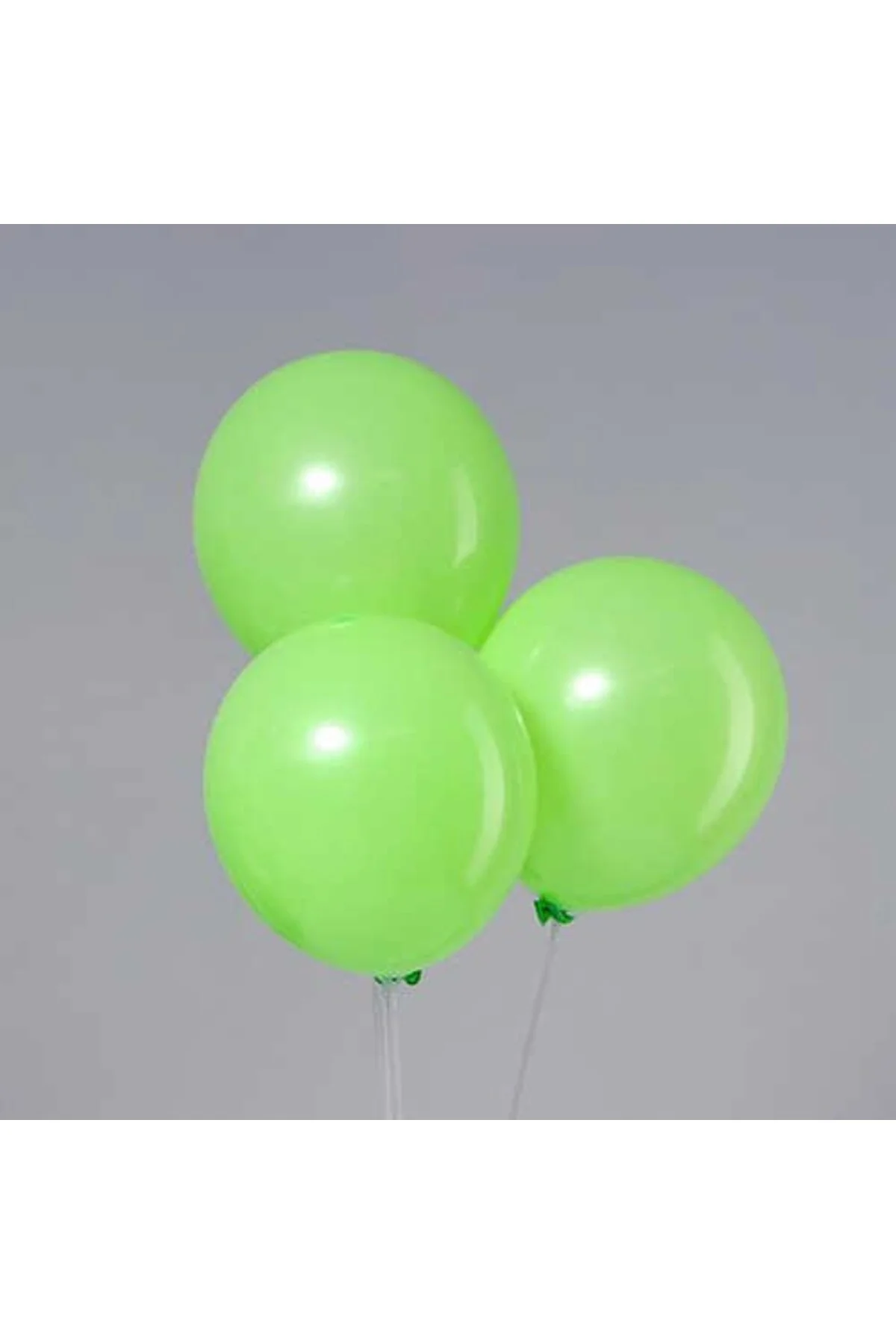 Yeşil Pastel Balon 20 Adet - Partioutlet Görsel 2