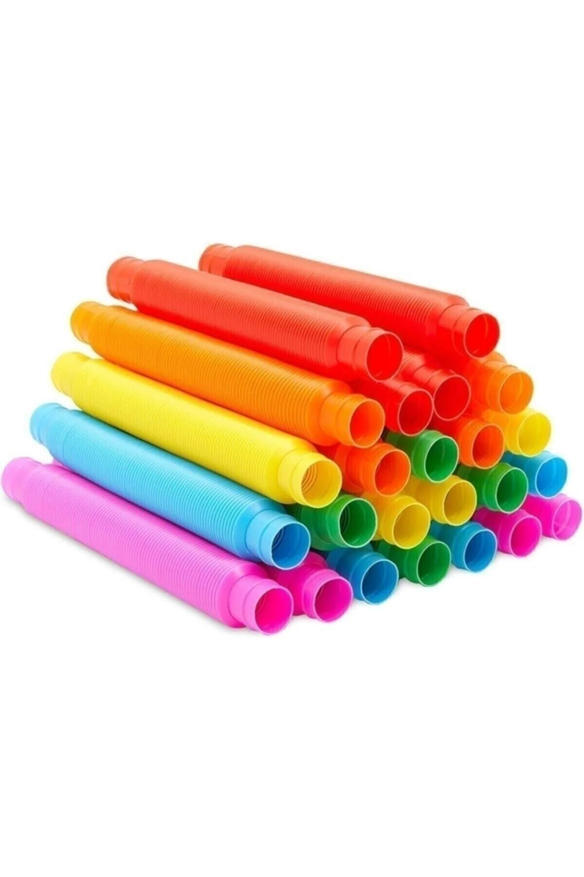 5'li Pop Tubes Stres Giderici Popit Fidget Eğitici Oyuncak (5 Adet Pop Tube) - pazariz Görsel 6