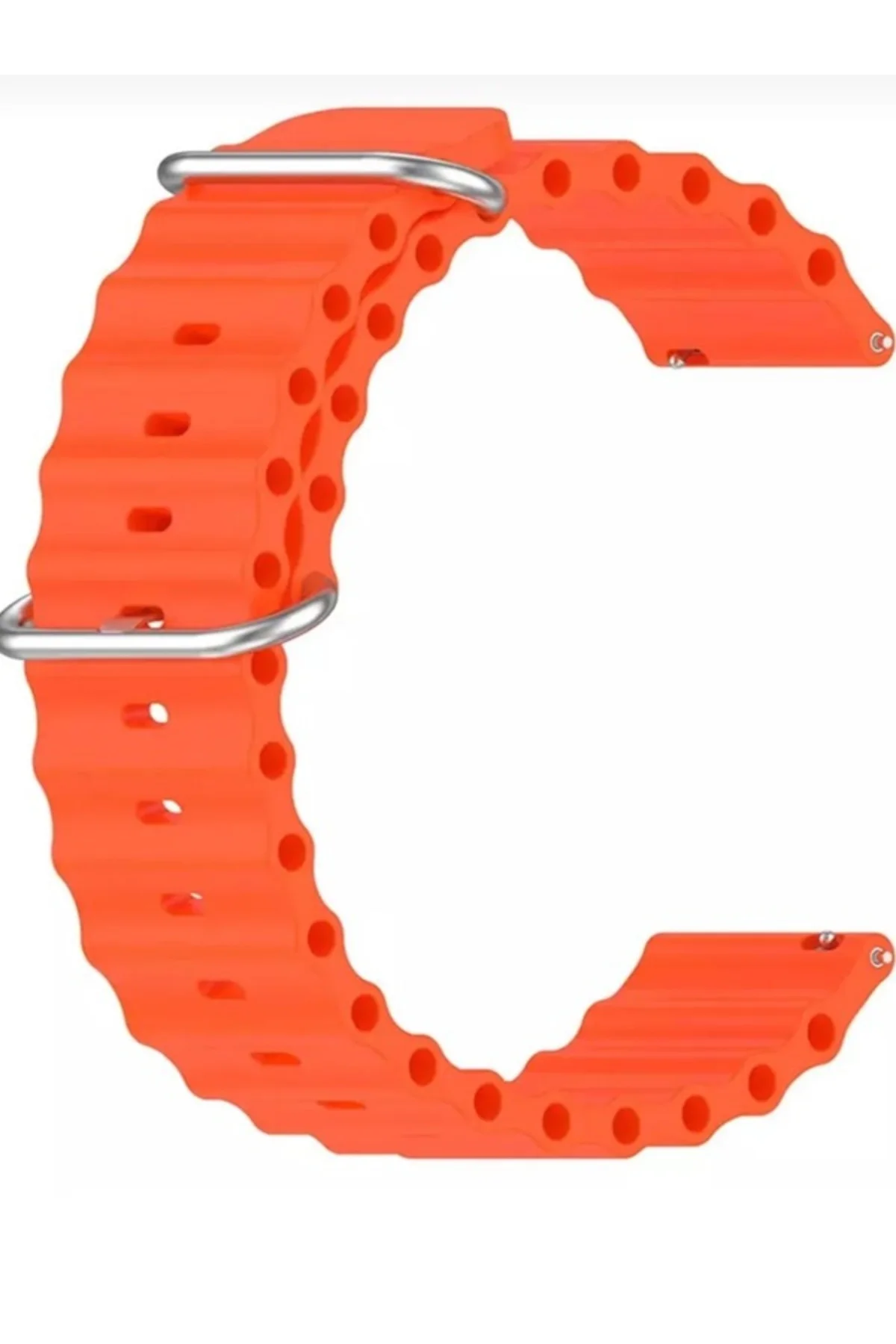 Honor Watch Gs Pro için Ocean Loop Silikon Kordon 22MM - Markacase Görsel 3