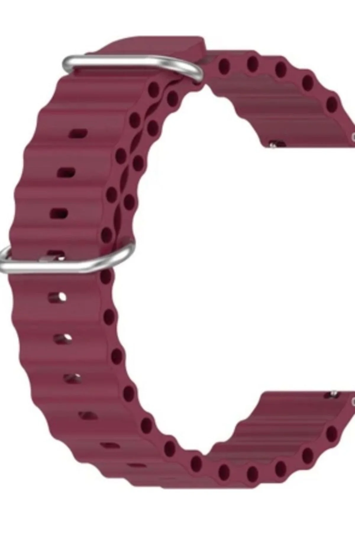Honor Watch Gs Pro için Ocean Loop Silikon Kordon 22MM - Markacase Görsel 2