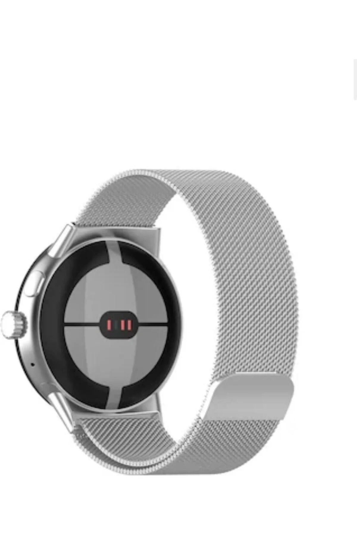 Google Pixel Watch Için Milanese Paslanmaz Çelik Metal Saat Kordonu - Markacase Görsel 2