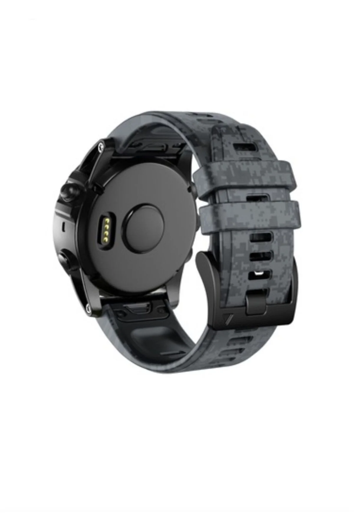 Garmin Fenix 5 -5 plus Pro (22MM) Kamuflaj Silikon Saat Kordonu - Markacase Görsel 2