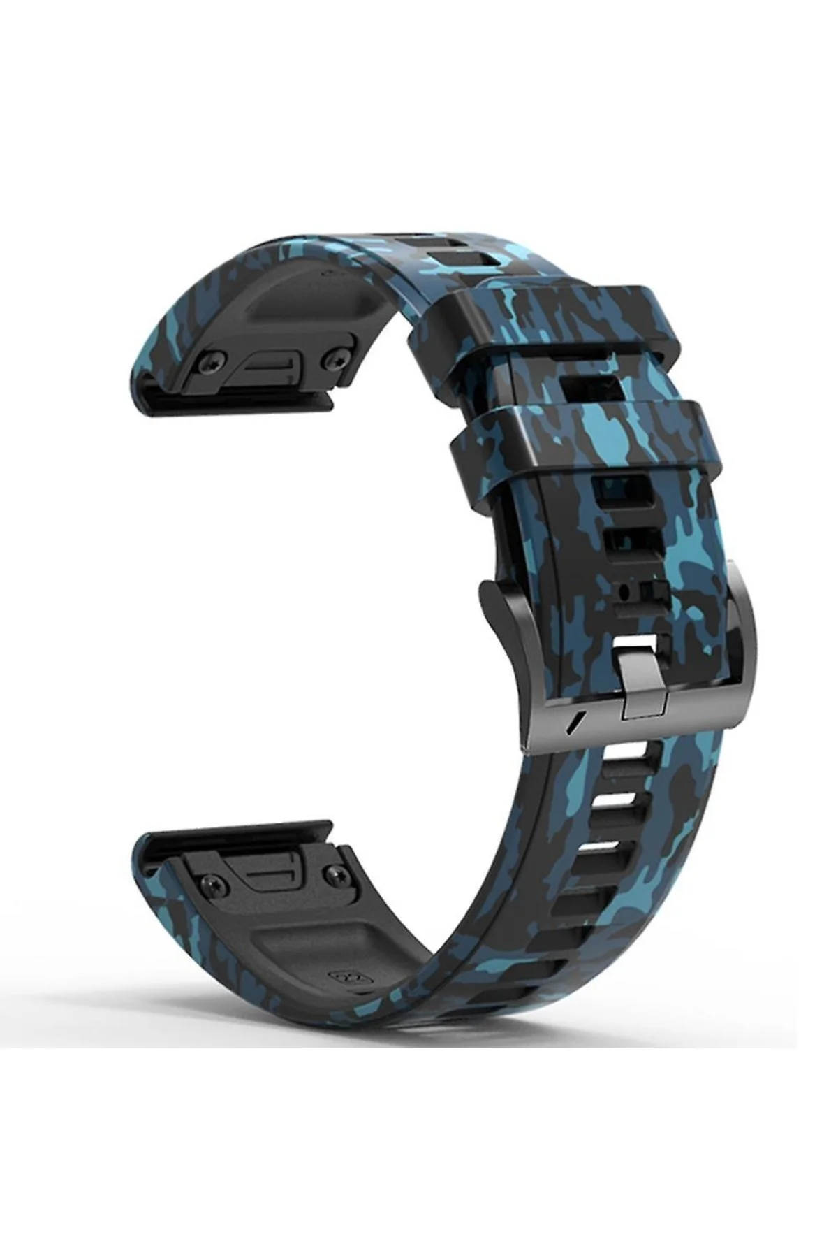Garmin Forerunner 935/945/955 silikon kayış(22mm) Kamuflaj Silikon Saat Kordonu - Markacase Görsel 2