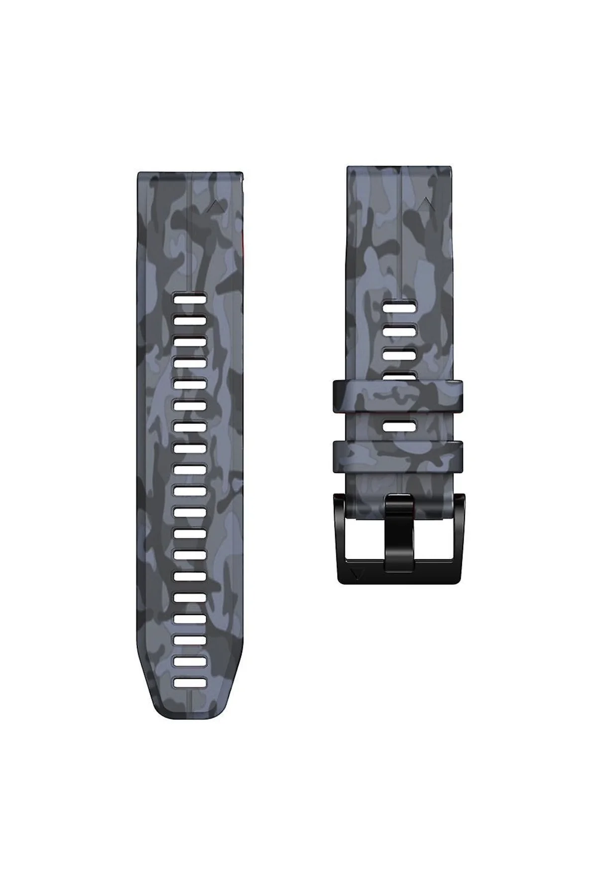 Garmin Quatix 6 (22MM) Kamuflaj Silikon Saat Kordonu - Markacase Görsel 3