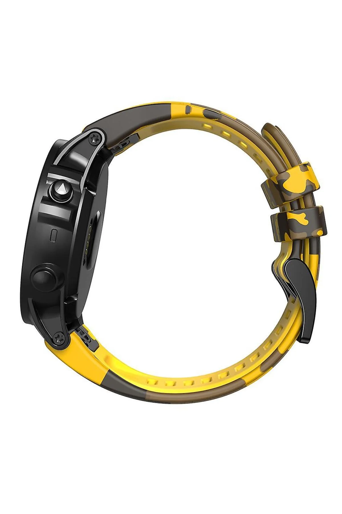 Garmin apporach 60-62 (22mm) Kamuflaj Silikon Saat Kordonu - Markacase Görsel 4