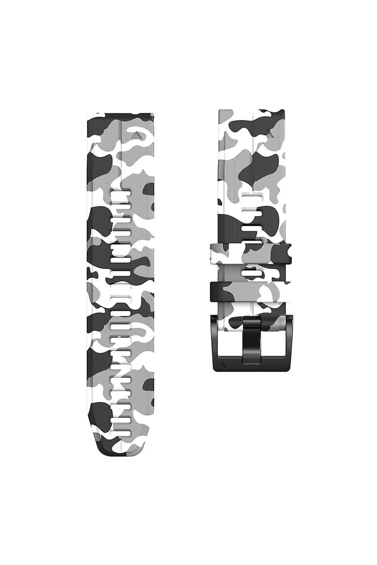 Garmin Quatix 5 (22MM) Kamuflaj Silikon Saat Kordonu - Markacase Görsel 4